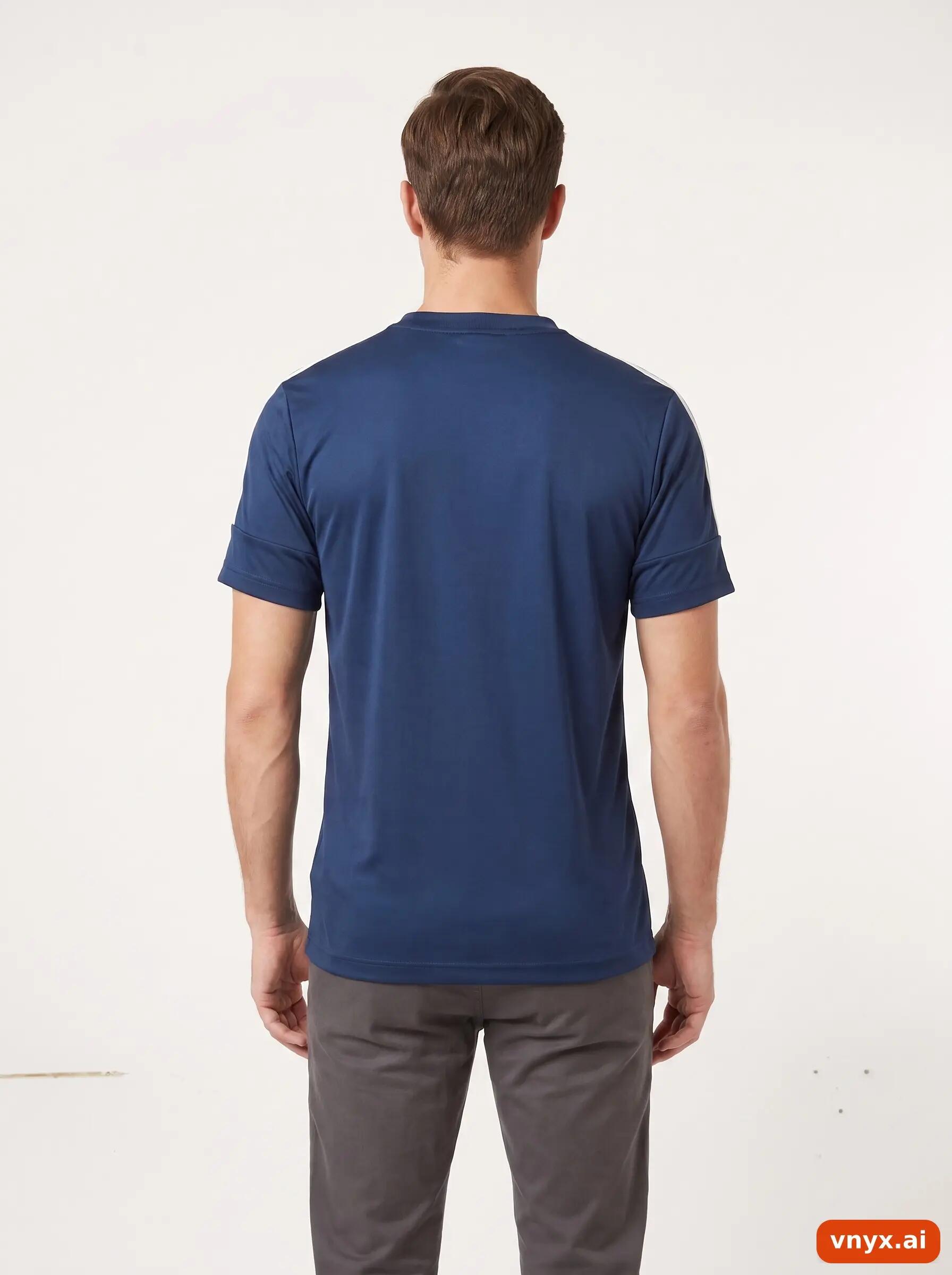 Second Life - Adidas Youth Dark blue Climalite T-Shirt Size M (11-12Y) 2/6