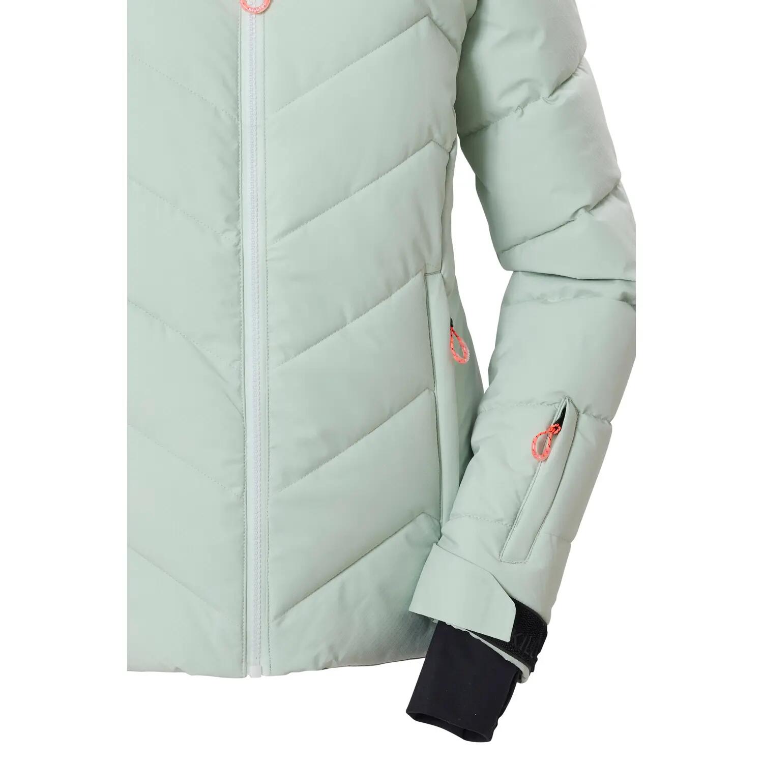 Damen Ski-Steppjacke Steppjacke mit Kapuze 4/7