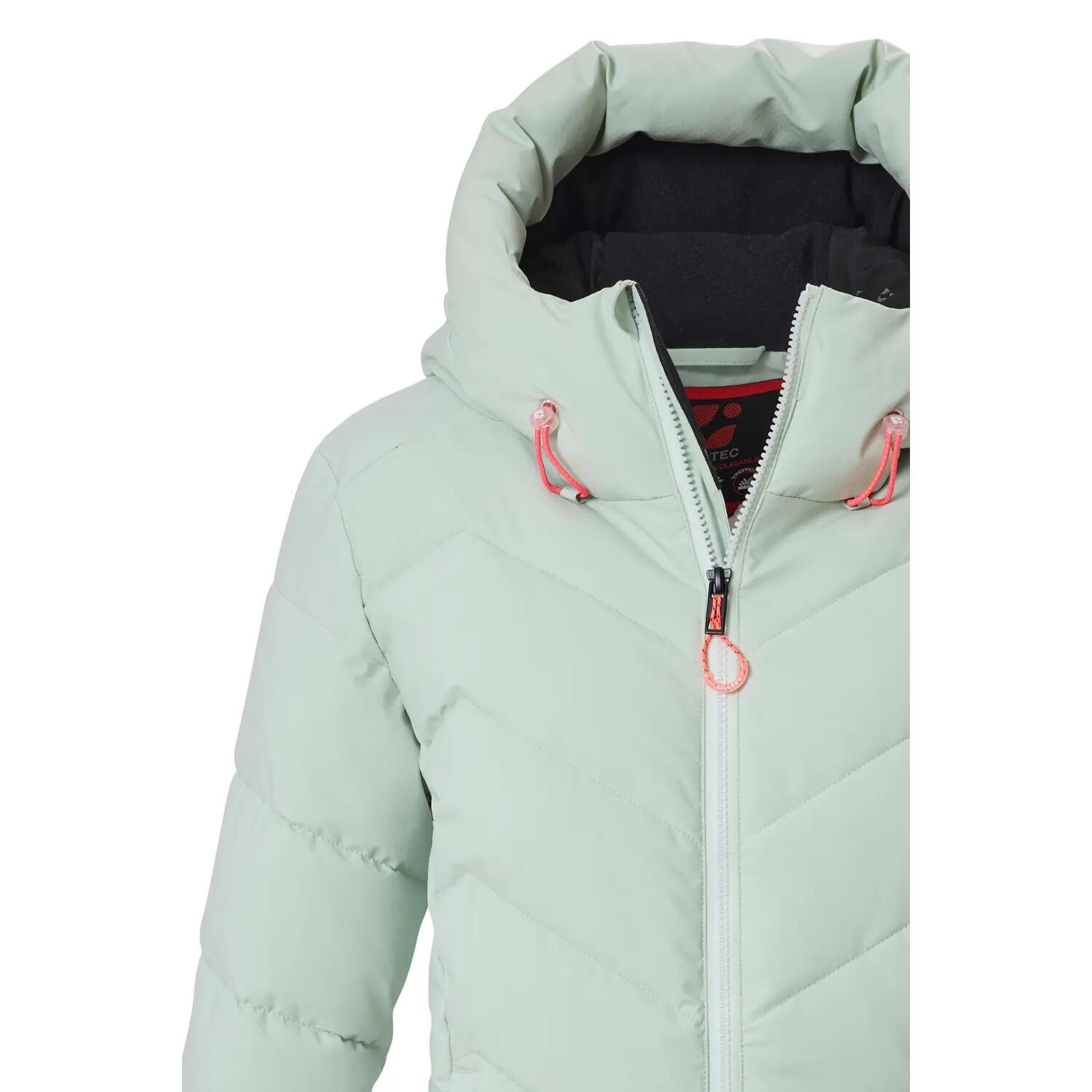 Damen Ski-Steppjacke Steppjacke mit Kapuze 3/7