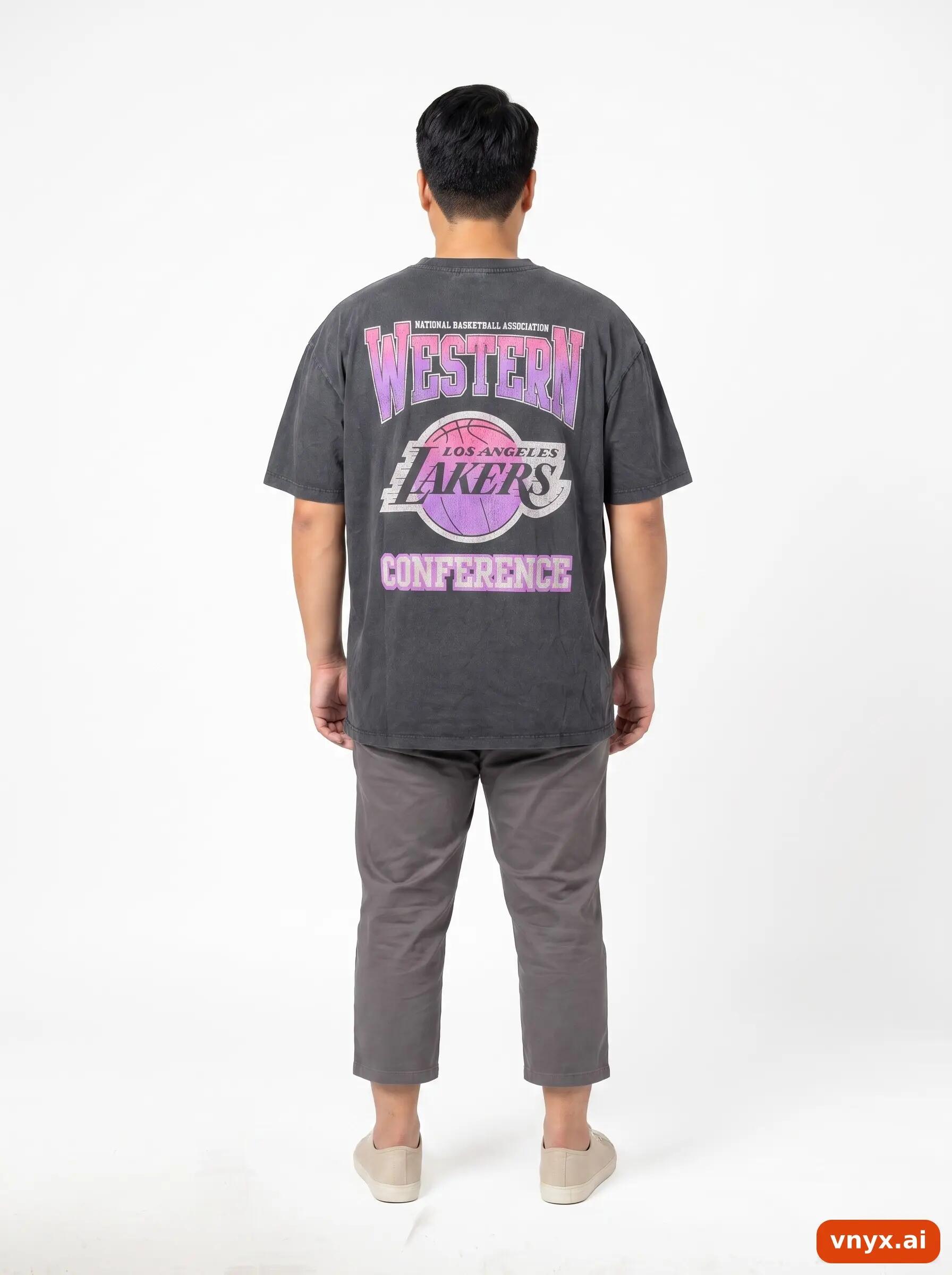 Second Life - Vintage NBA Grey T-Shirt Men XL 2/6