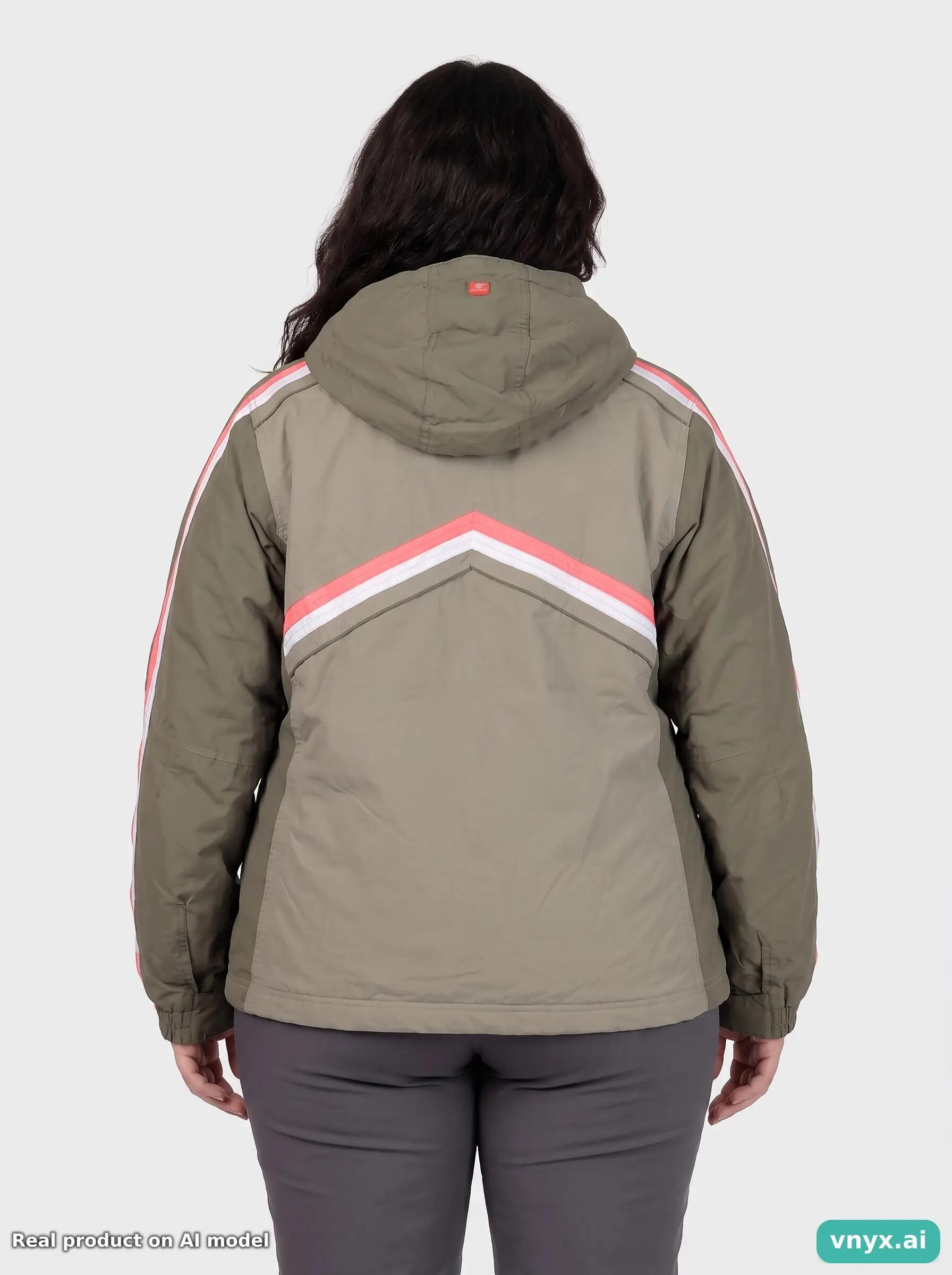 Second Life - Vintage Protest Olive Outdoor Jacket Women XL 2/6