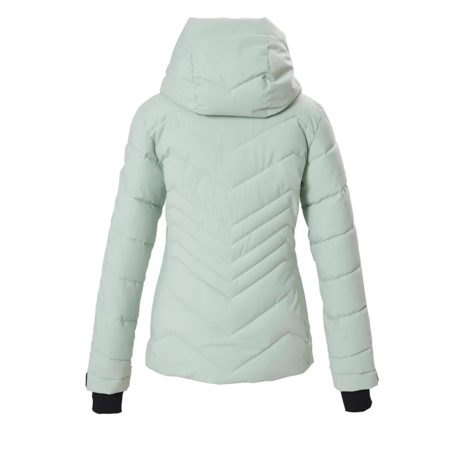 Damen Ski-Steppjacke Steppjacke mit Kapuze 7/7