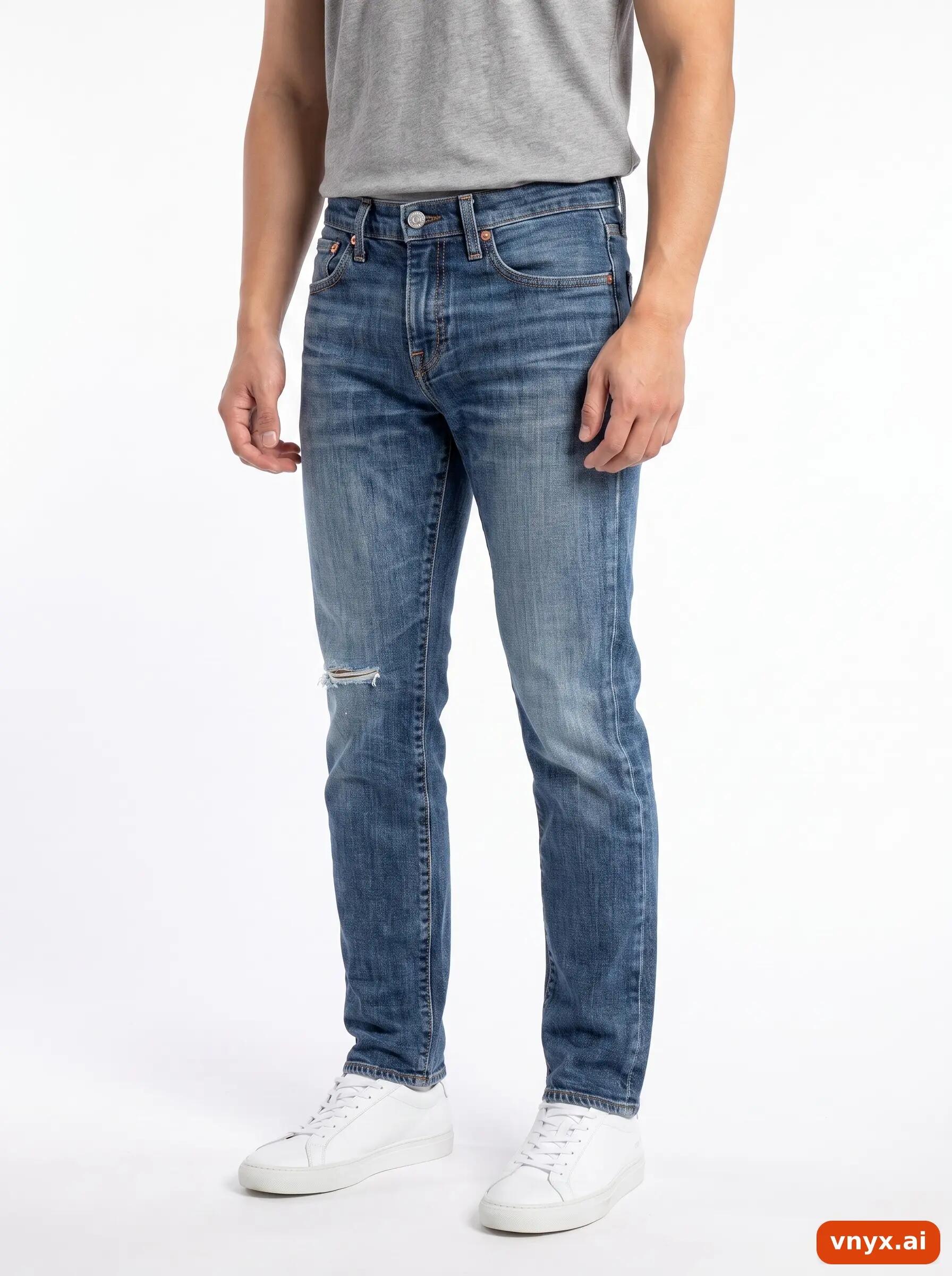 Second Life - Vintage LEVI STRAUSS & CO. Blue Jeans Men W30 L34 1/6