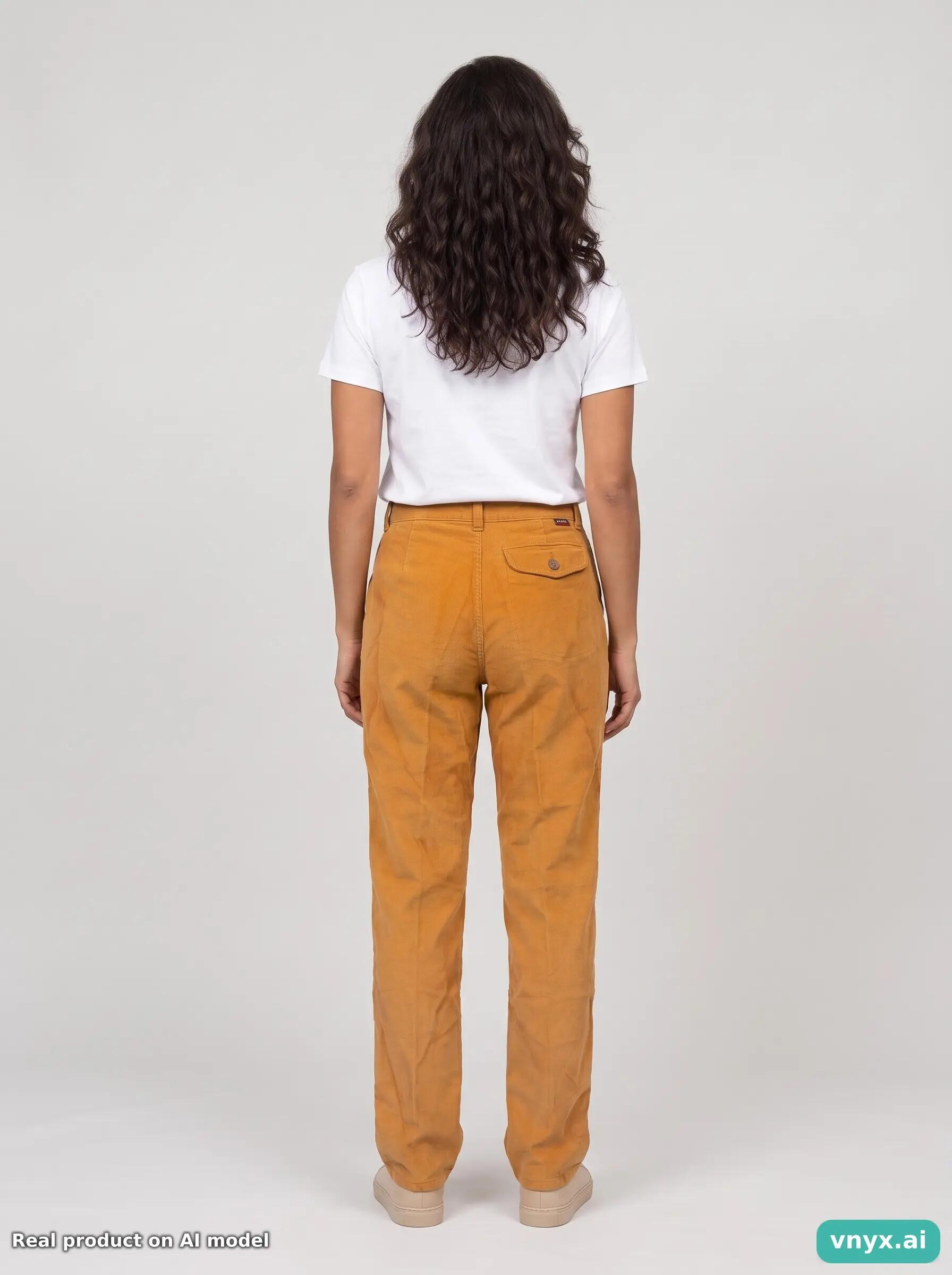 Second Life - Vintage Lee Mustard Trousers Women W24 4/6