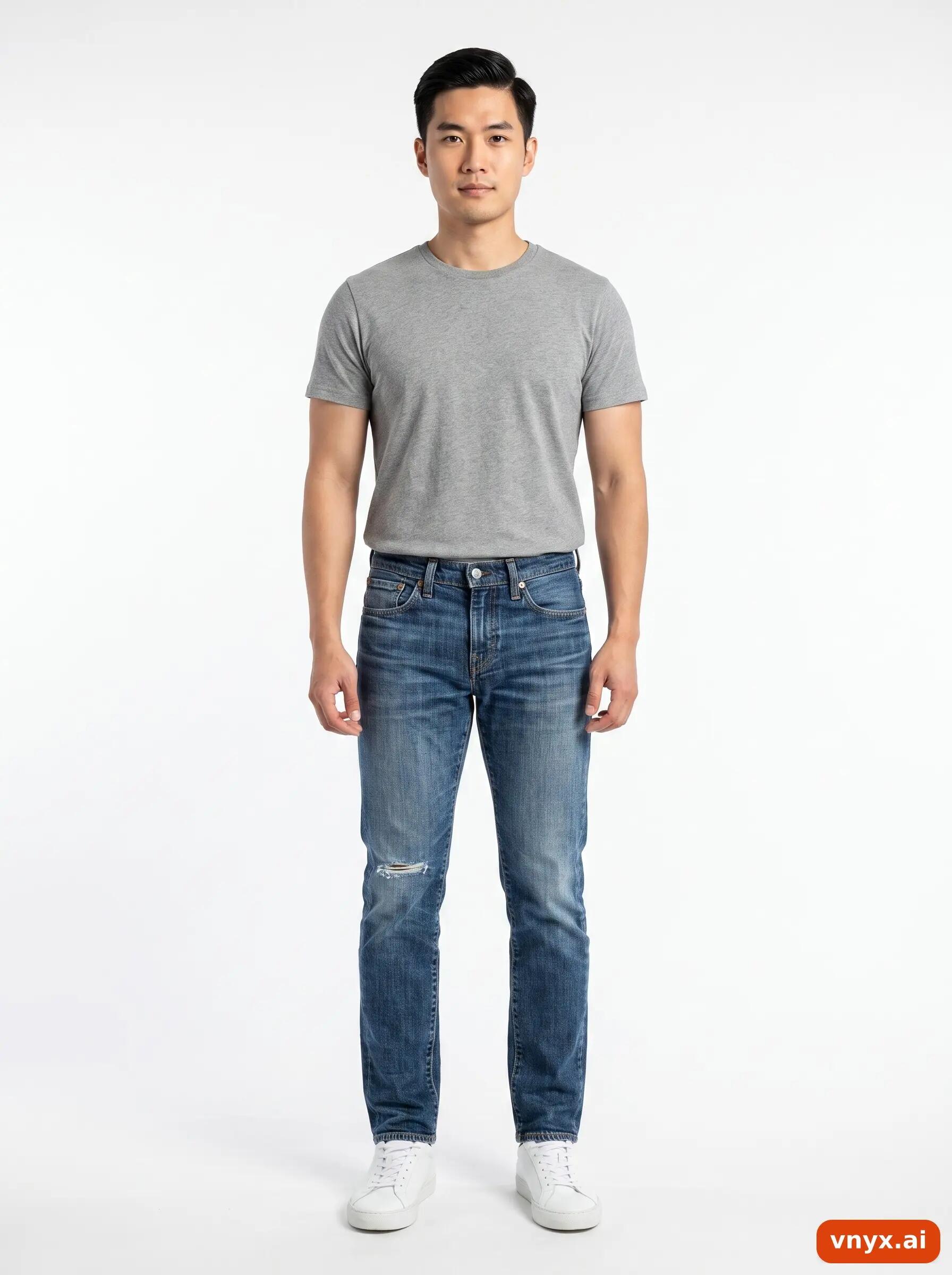 Second Life - Vintage LEVI STRAUSS & CO. Blue Jeans Men W30 L34 3/6