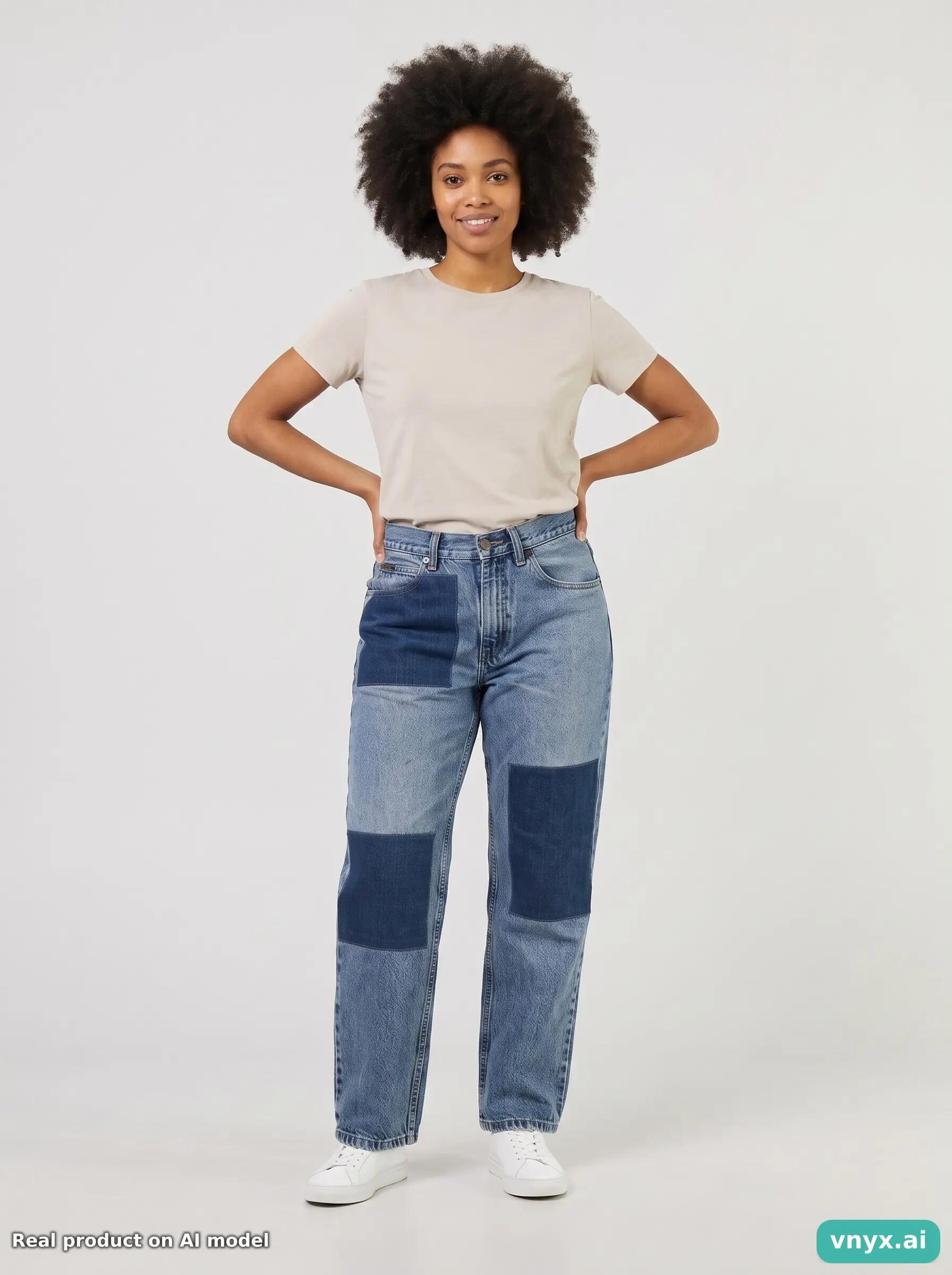 Second Life - Vintage Lee Dark Blue Jeans Women W34 L29 6/6