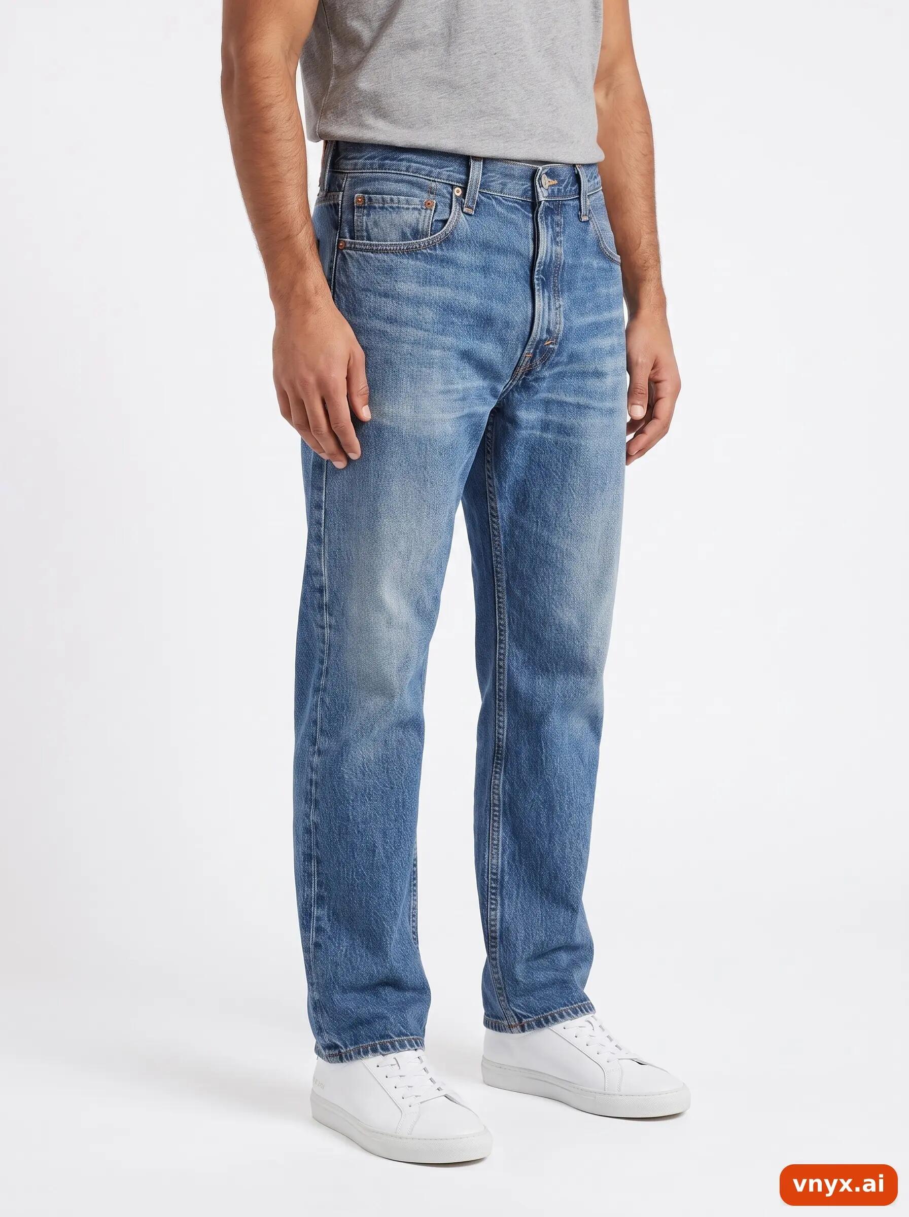 Second Life - Vintage LEVI STRAUSS & CO. Blue Jeans Men W37 L28 1/6