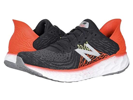 Chaussures - Running sur route - Homme - Amorti - 1080M10 - Rouge/gris