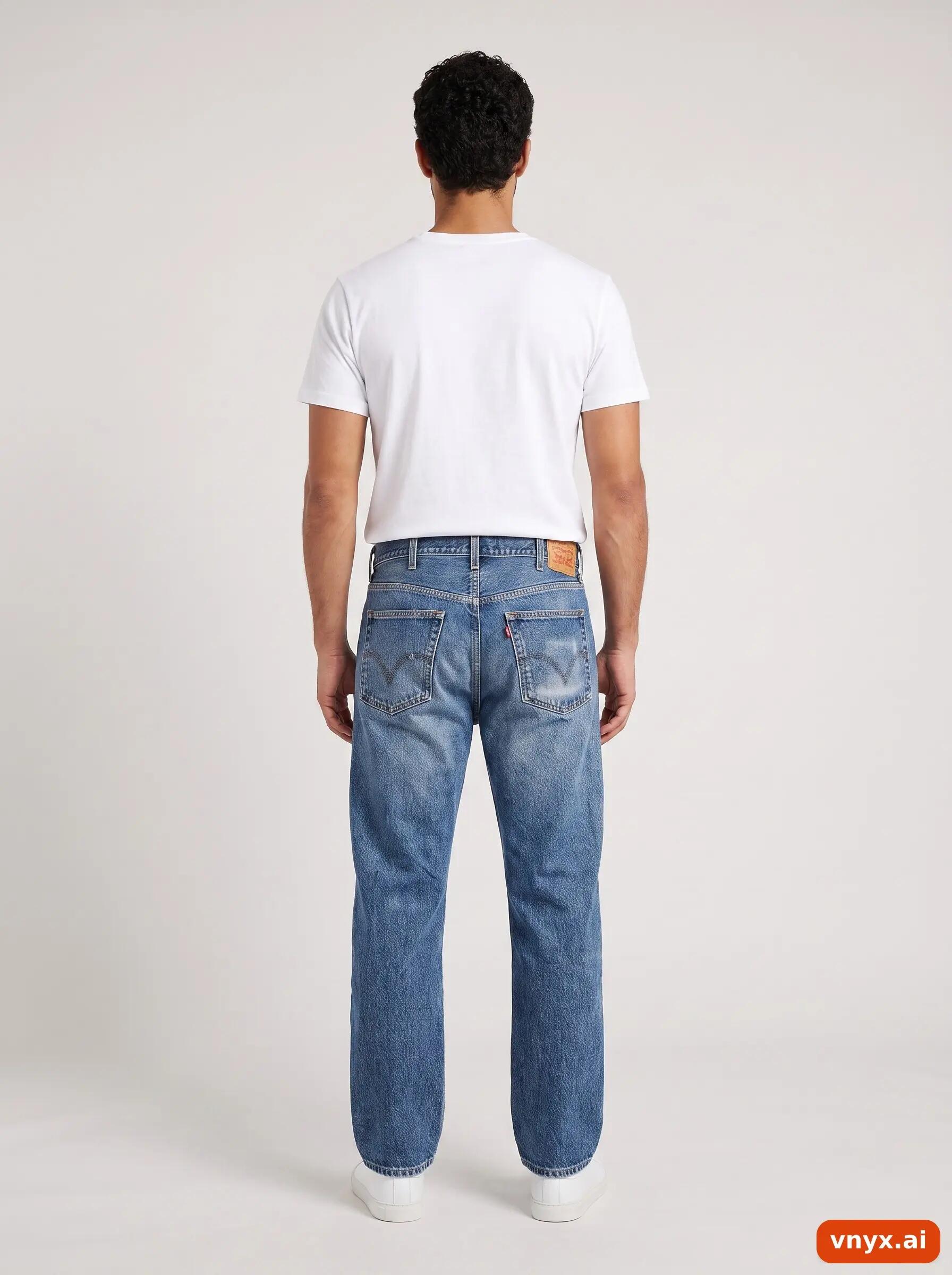 Second Life - Vintage LEVI STRAUSS & CO. Blue Jeans Men W37 L28 4/6