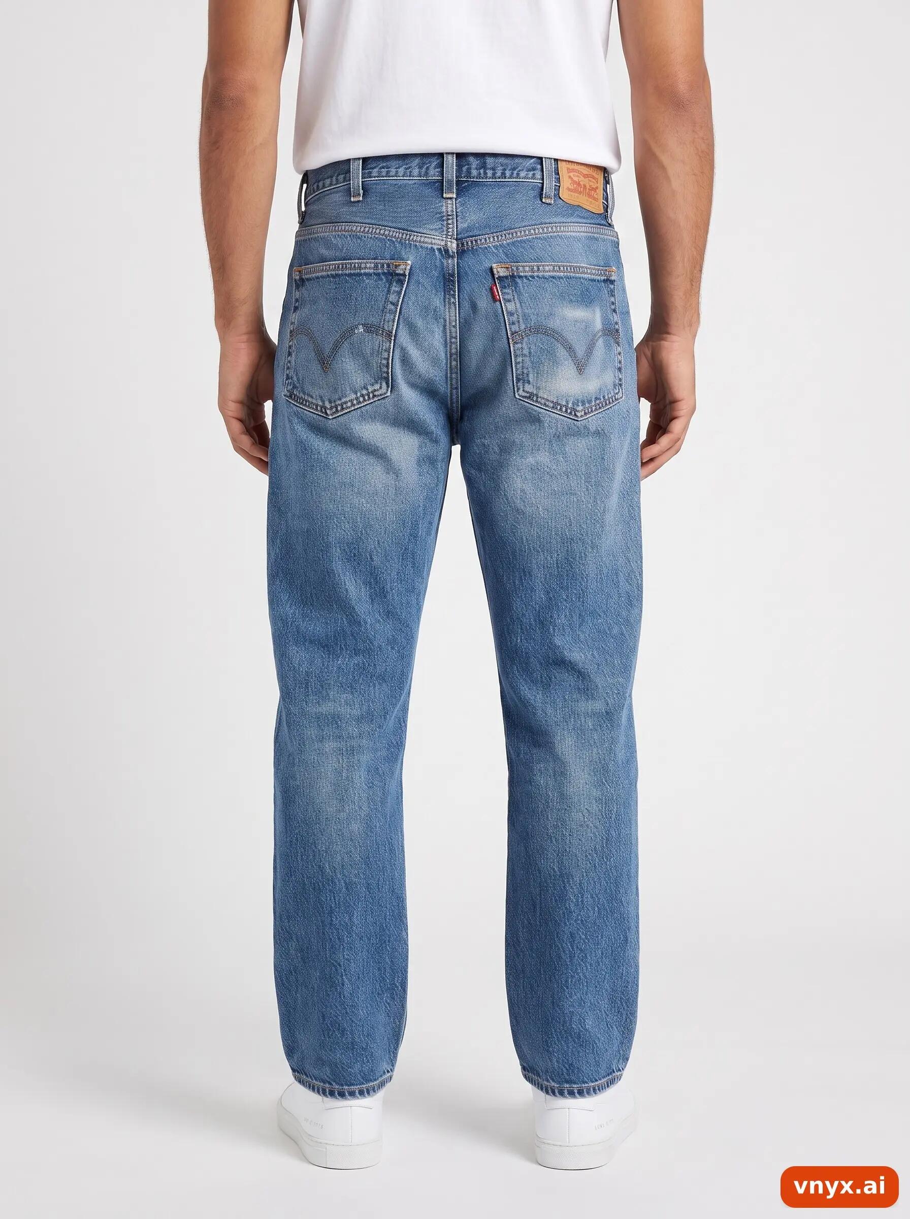 Second Life - Vintage LEVI STRAUSS & CO. Blue Jeans Men W37 L28 2/6