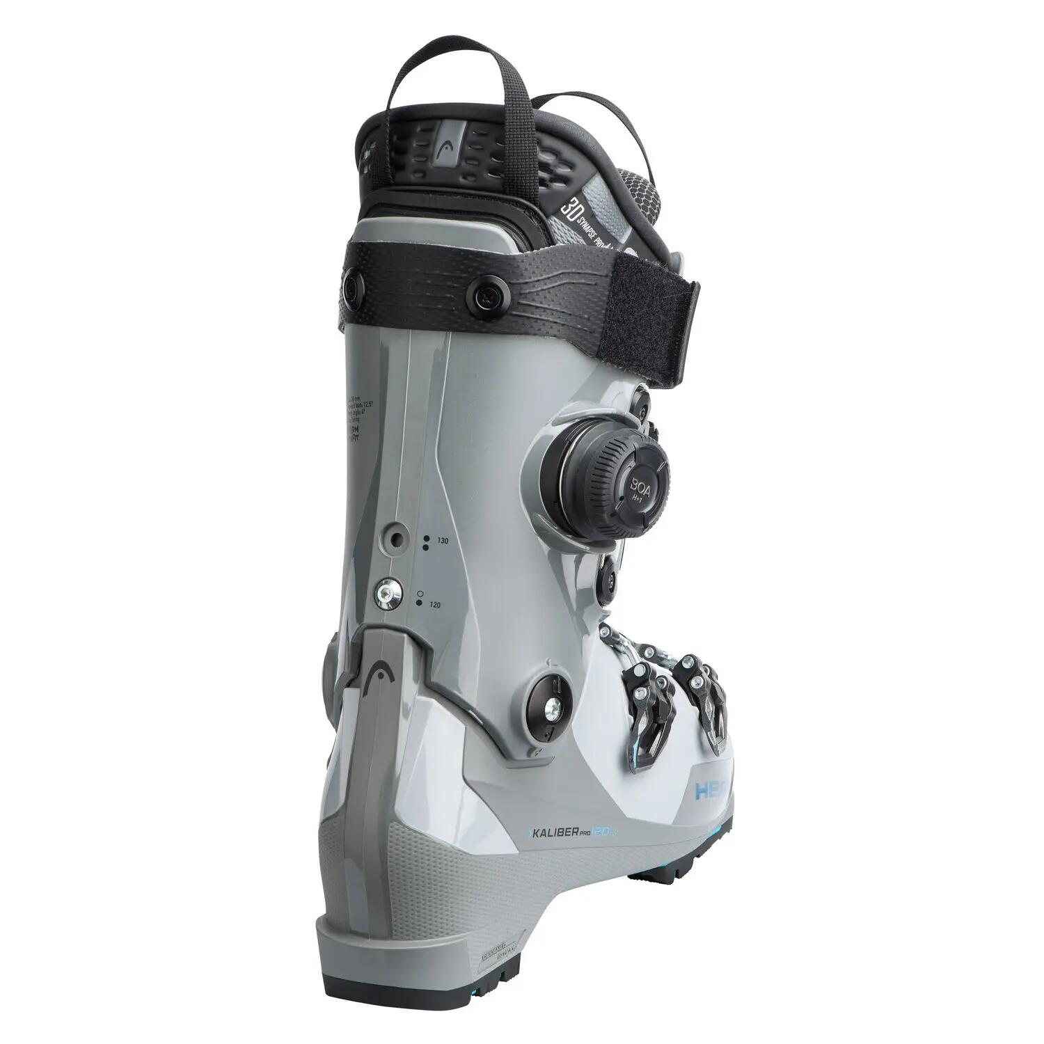 Men's Kaliber Pro 120 Lv Gw Boa Gray Speedblue Ski Boots 3/4