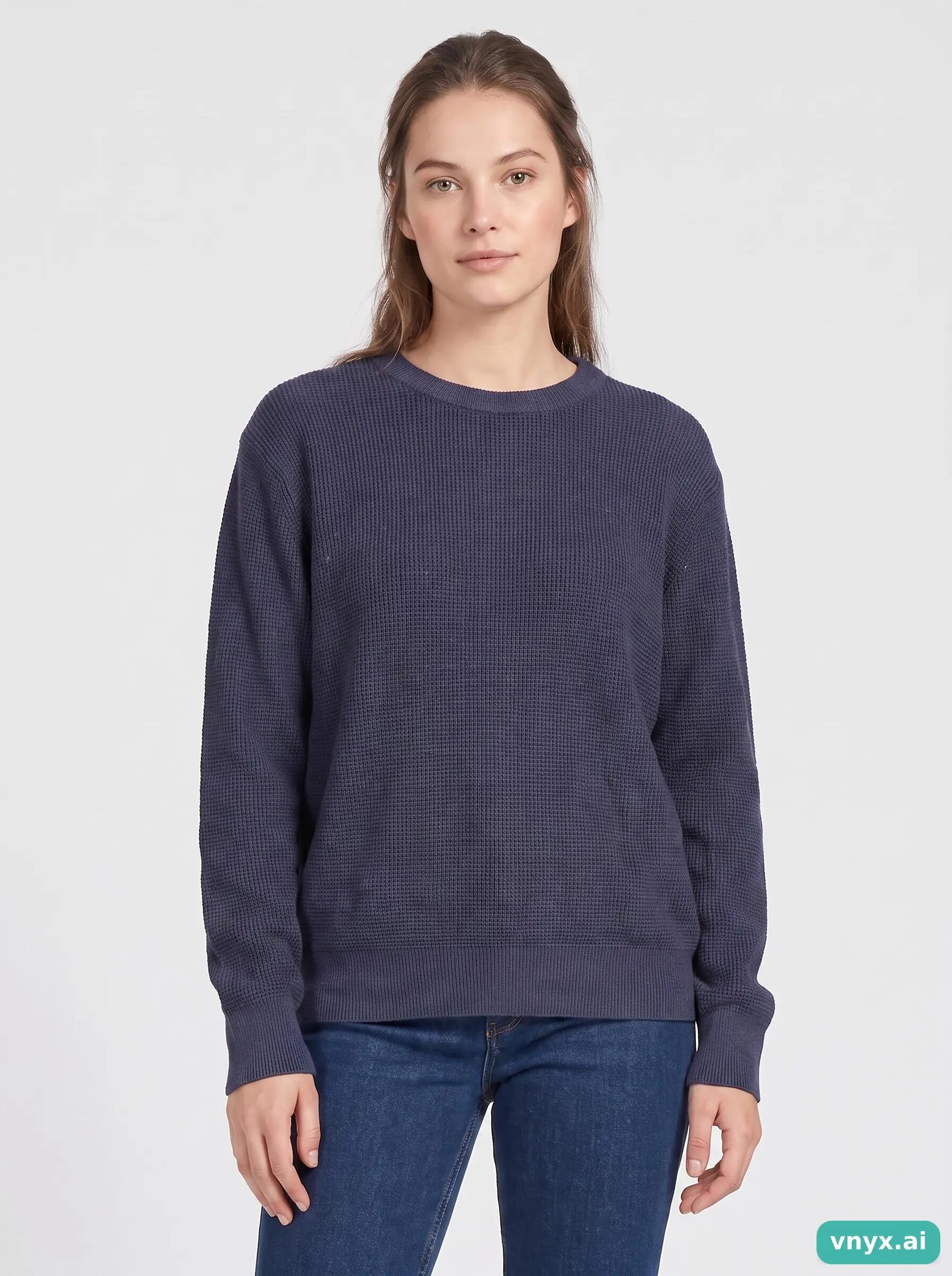 Second Life - Vintage Patagonia Navy Sweater Women M 5/6