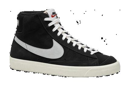 Hombres - Zapatilla - Serraje - Nike Blazer Mid 77 - Negro