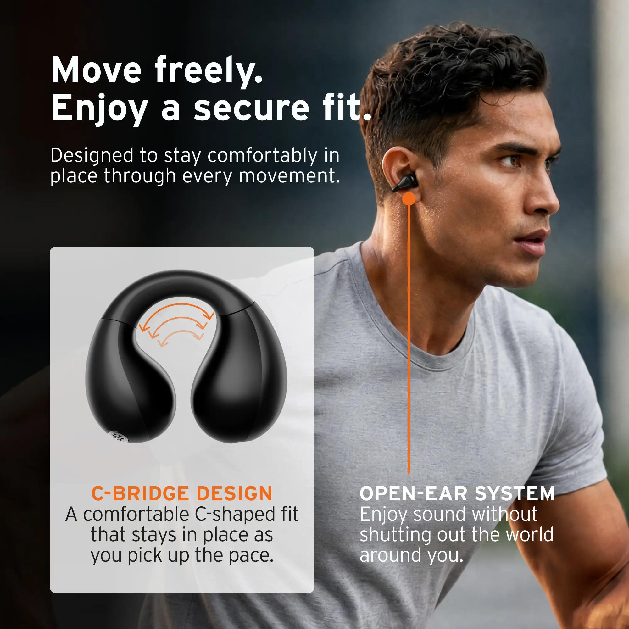 Fones de ouvido  Orbit Crip de ouvido aberto 4/9