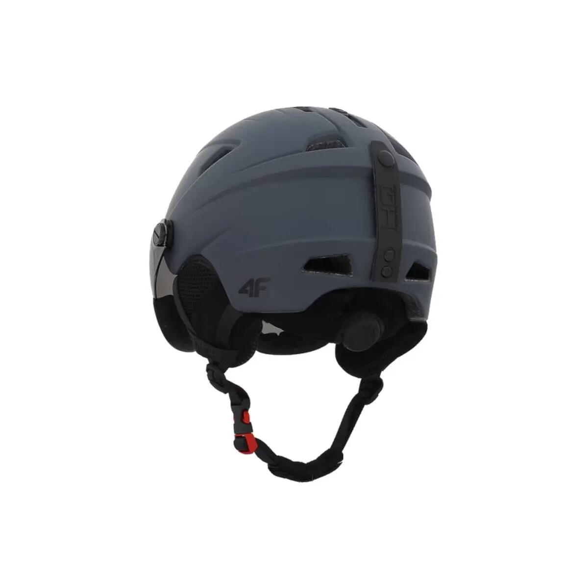 Kask Narciarski z Szybą Przyłbicą 4F Snowboardowy S2 Szary 6/6
