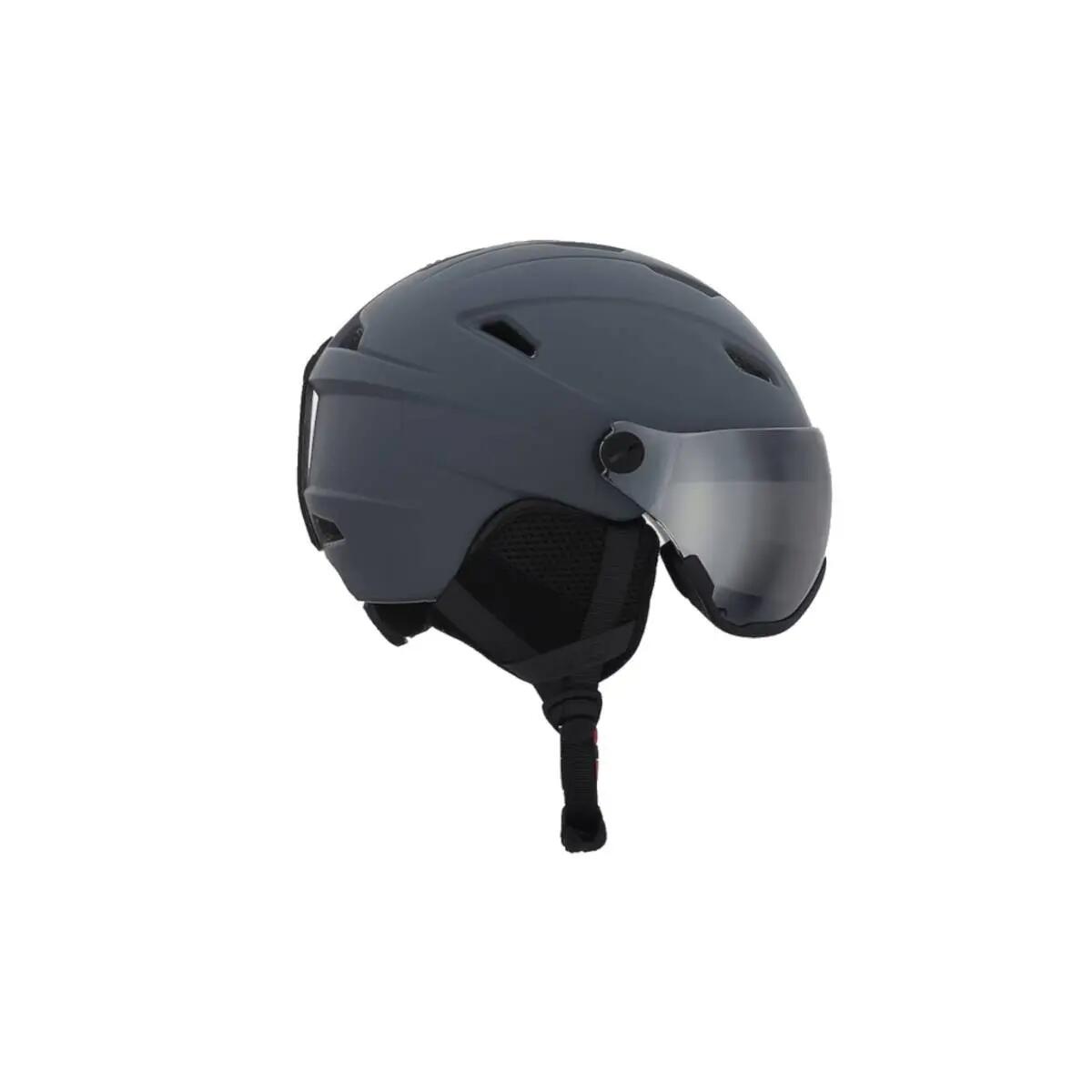 Kask Narciarski z Szybą Przyłbicą 4F Snowboardowy S2 Szary 4/6