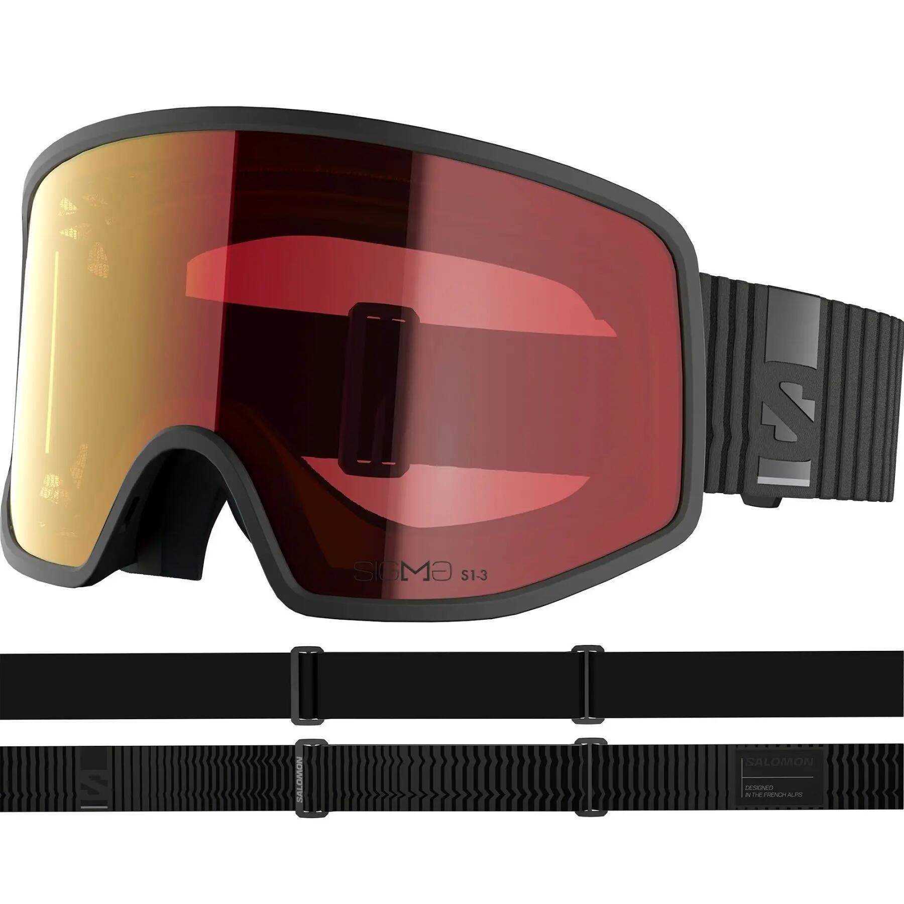 Masque de ski - Ski alpin - Adulte - OTG photochromique - Sentry Pro - Noir