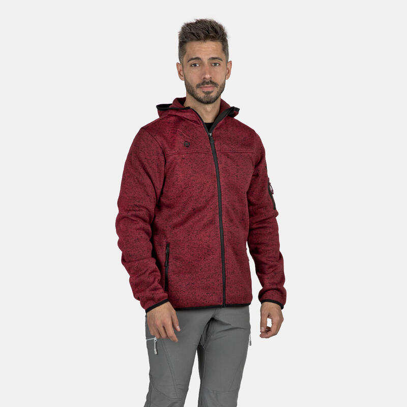 Chaqueta de punto con Bonéucha, urbana y deportiva para Hombre ALDER M Izas