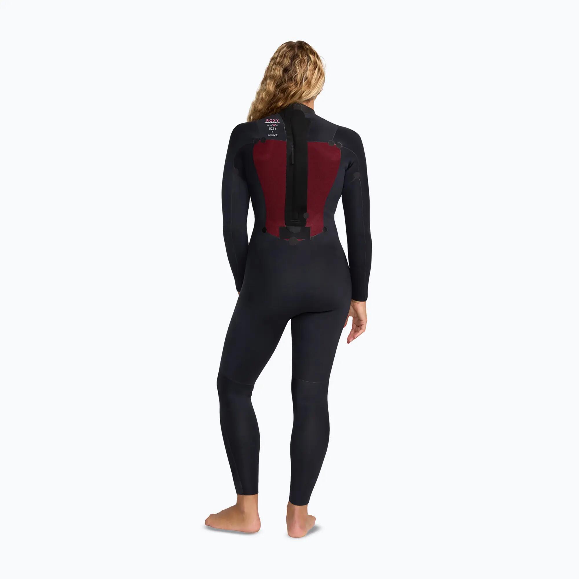 Back-Zip-Neoprenanzug 4/3MM PROLOGUE+ Schwarz Damen 5/6