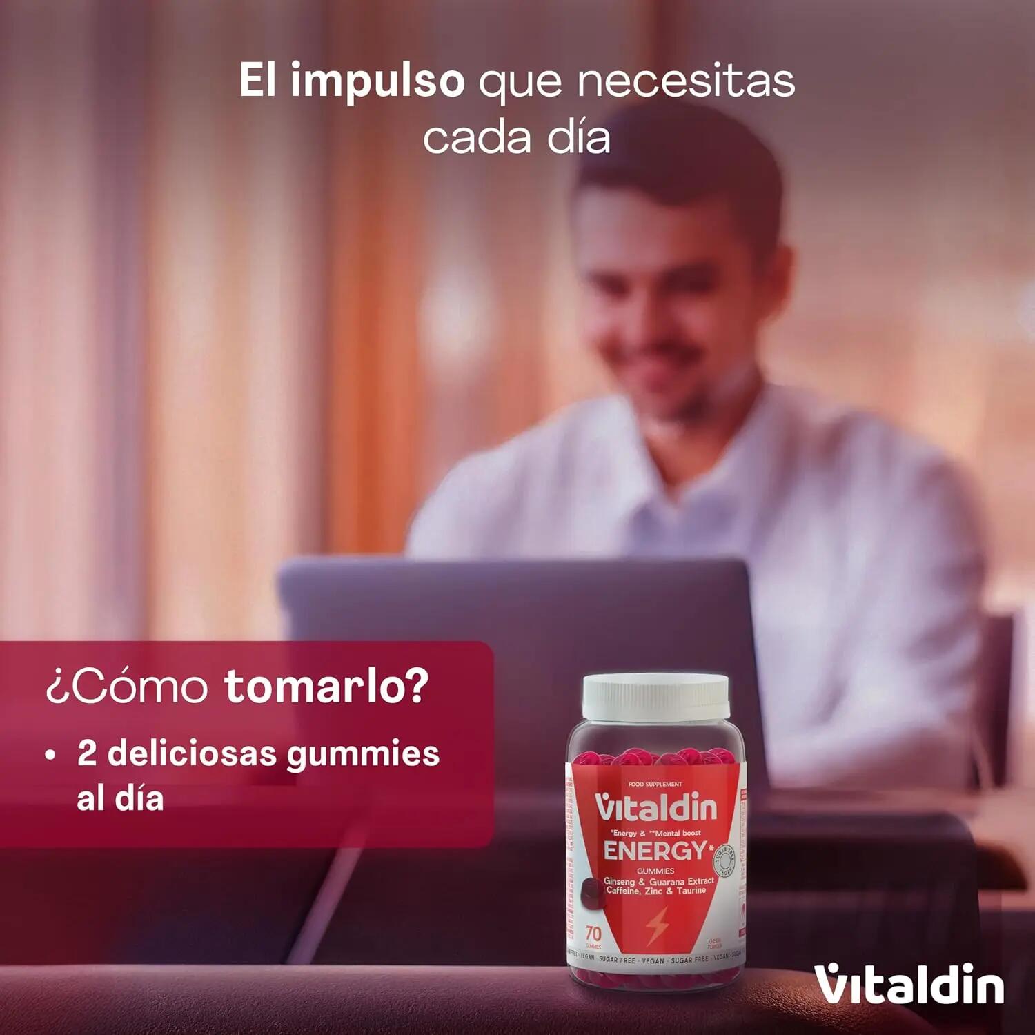 Gominolas Energéticas con Cafeína y sin azúcar 5/8