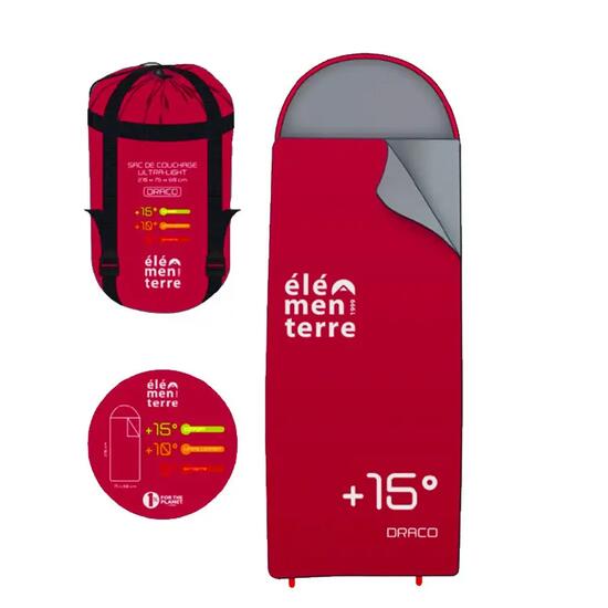 Sacs De Couchage Unisexe - ÉLÉMENTERRE Draco Sac - Red