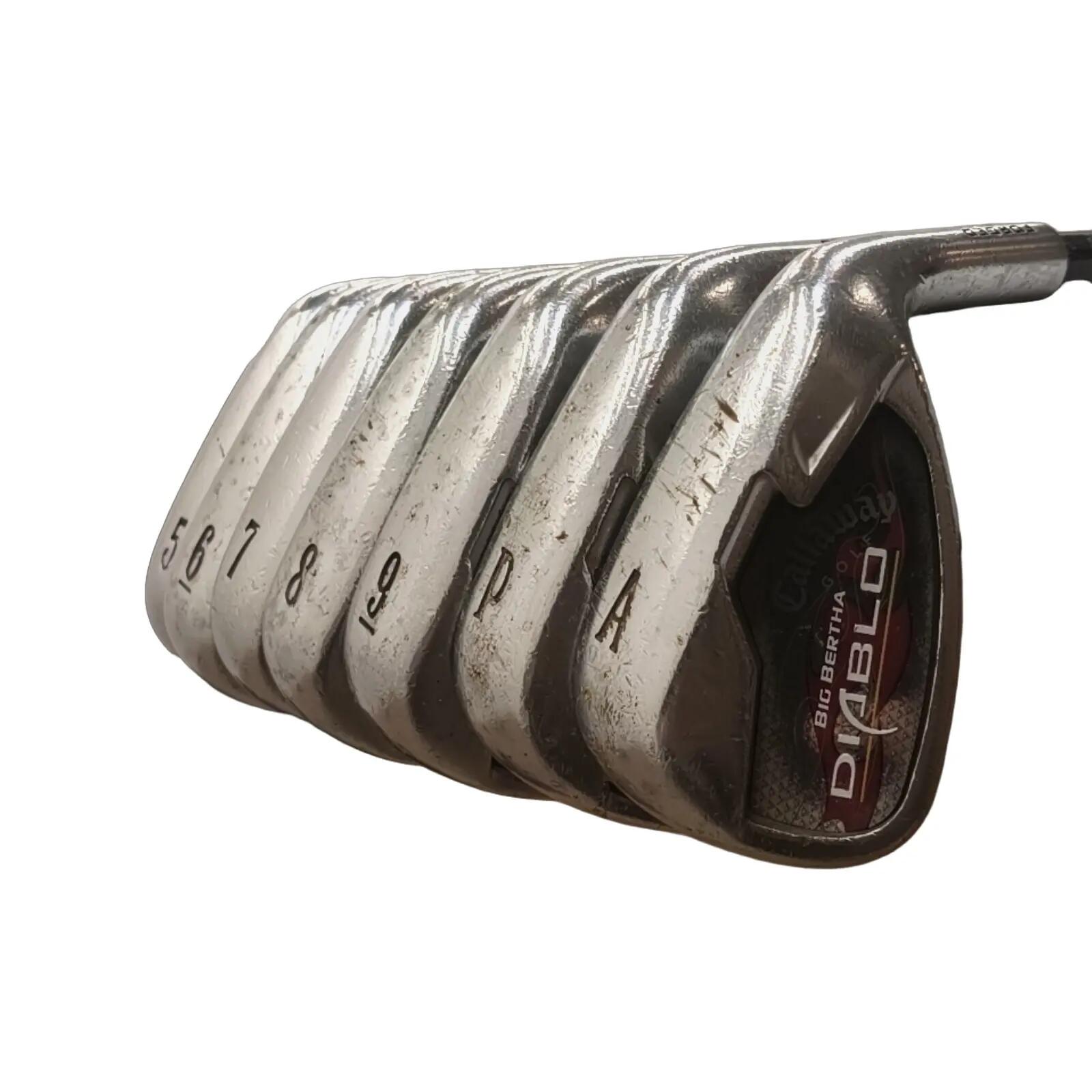 Callaway Big Bertha Diablo Set di ferri / 5-PW+AW / Flex Regular / Grafite 3/7