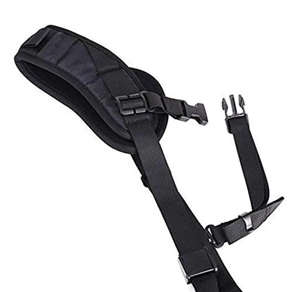Courroie appareil photo, nylon, clip sécurité, reflex 2/5
