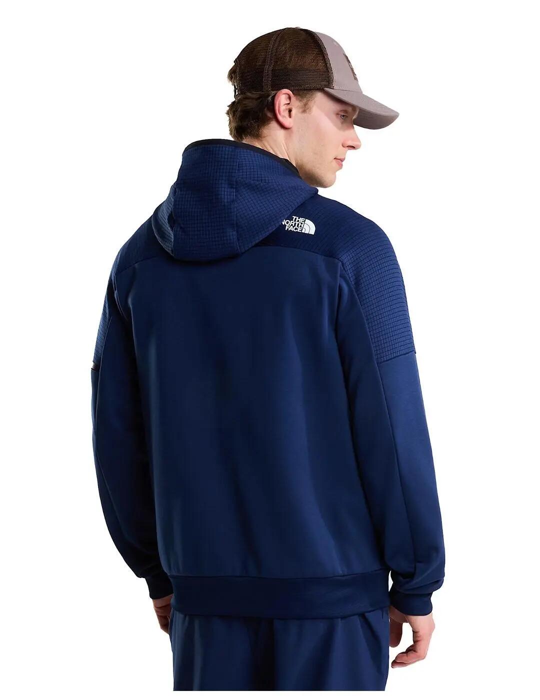Sweat-shirts polaires pour hommes The North Face Mountain Athletics Bleu. 4/6