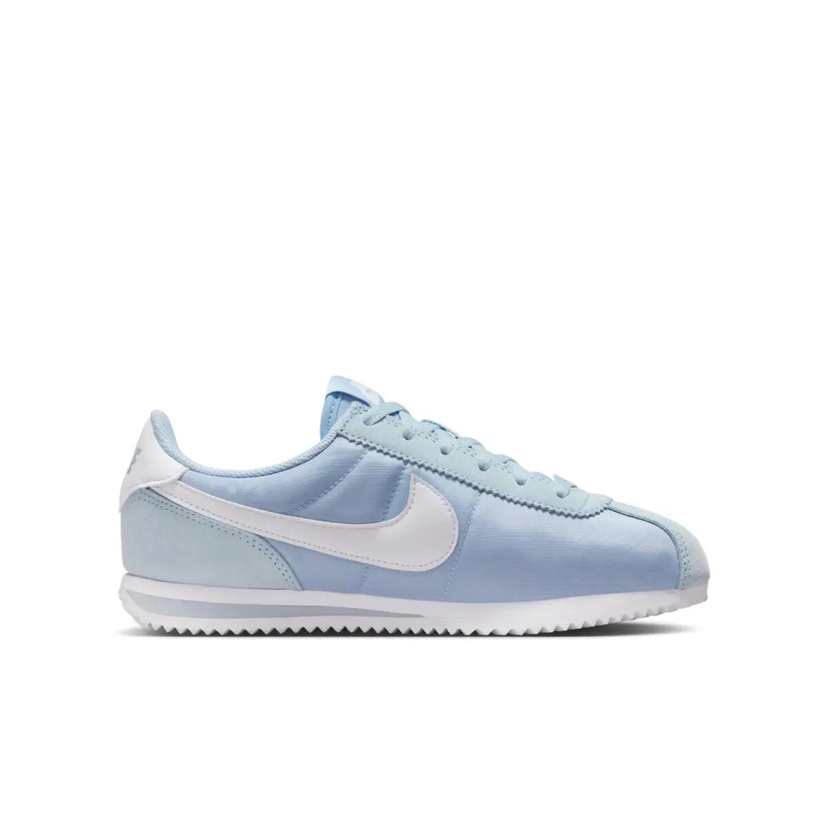 Nike Cortez Textile Light Armory Blue White (GS) 4/6