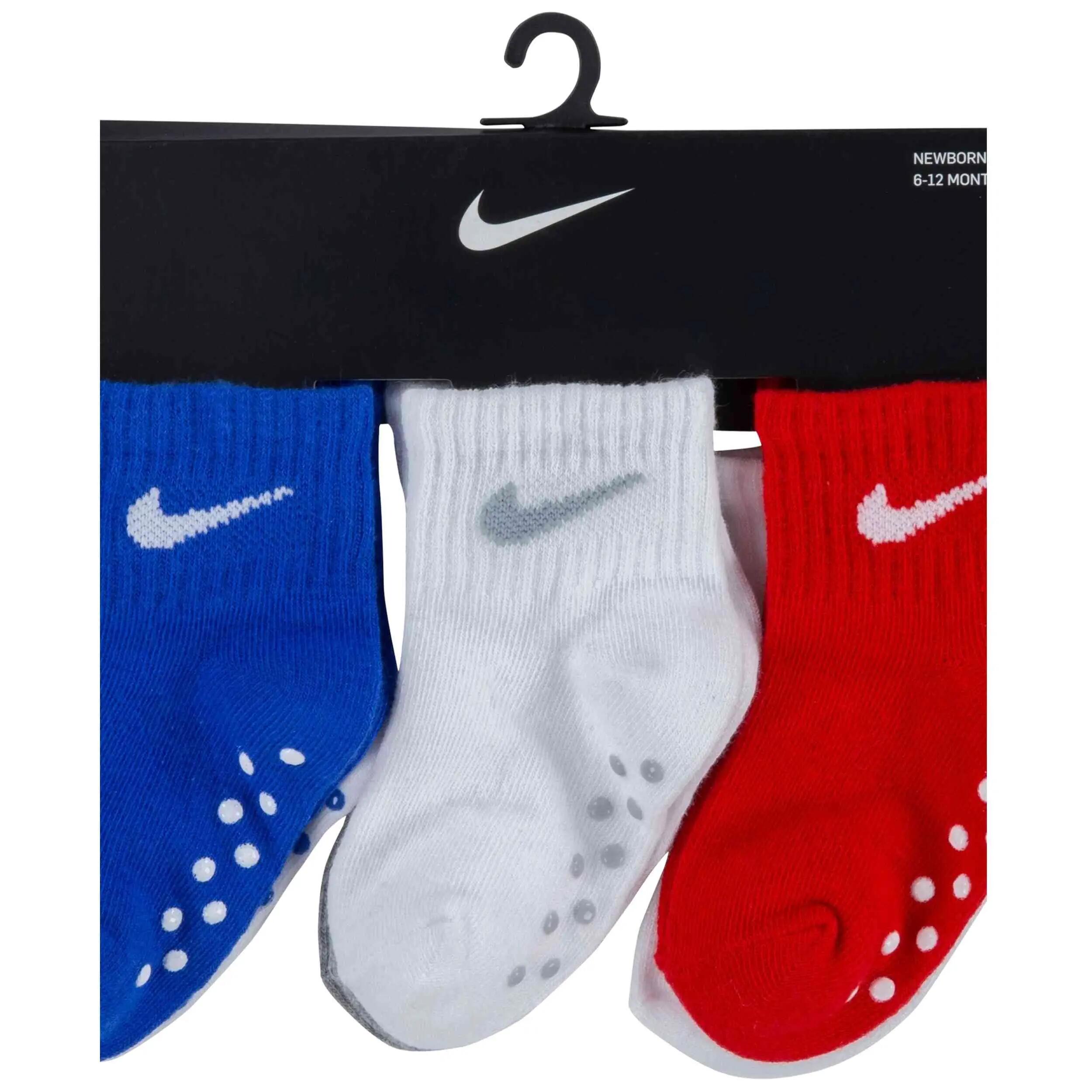 Chaussettes Nike modèle Pop Color Gripper pour bébé 3/4