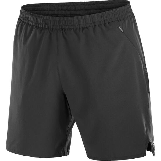 Short - Course à pied - Homme - 2-en-1, 7 pouces - Shakeout Core - Noir