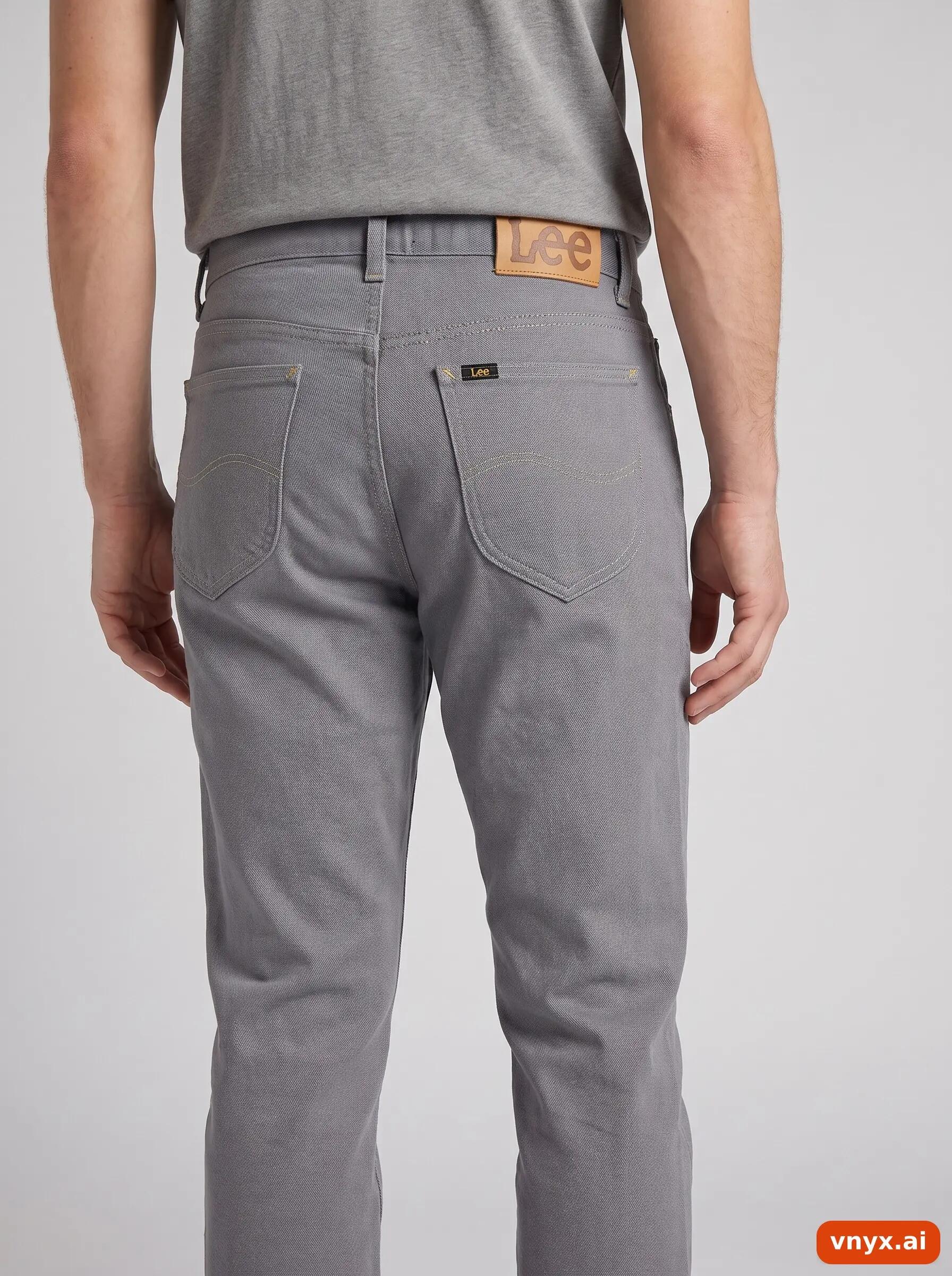 Second Life - Vintage Lee Grey Jeans Men W27 L34 5/6
