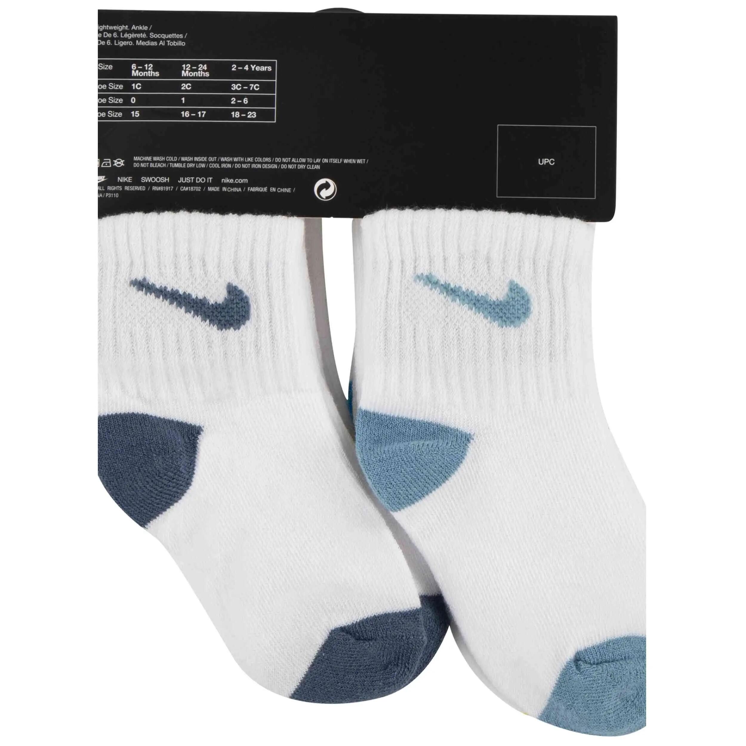 Chaussettes Nike modèle MN0299-U3H pour bébé 4/4