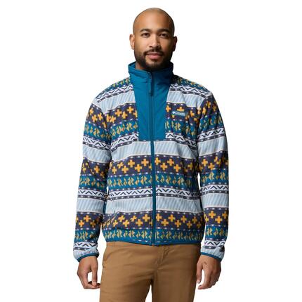 Polaire - Outdoor - Femme - Douce, imprimée - Sequoia Grove™ II FZ - Rouge/blanc