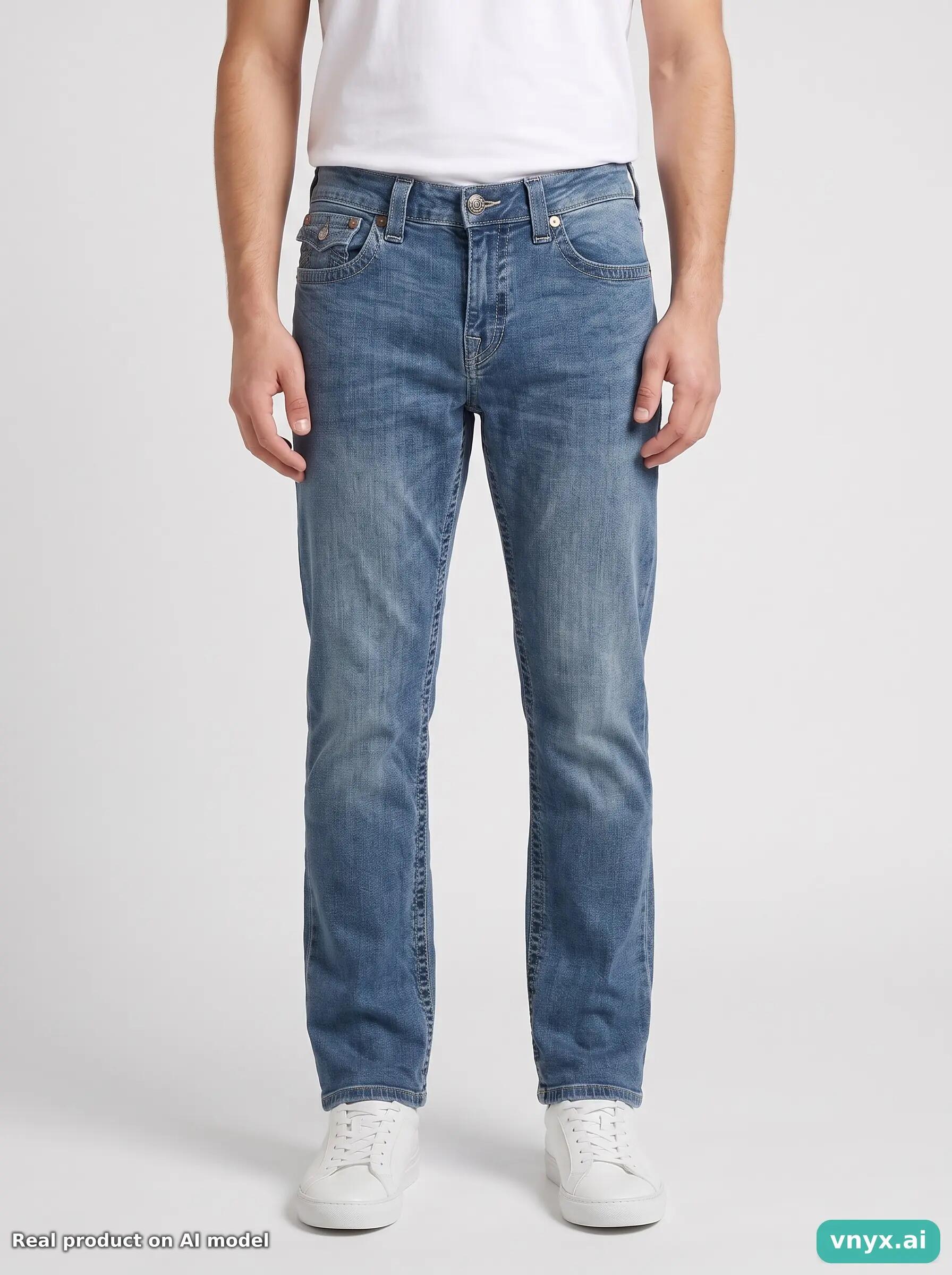 Second Life - Vintage True Religion Dark Blue Jeans Men 29 5/6
