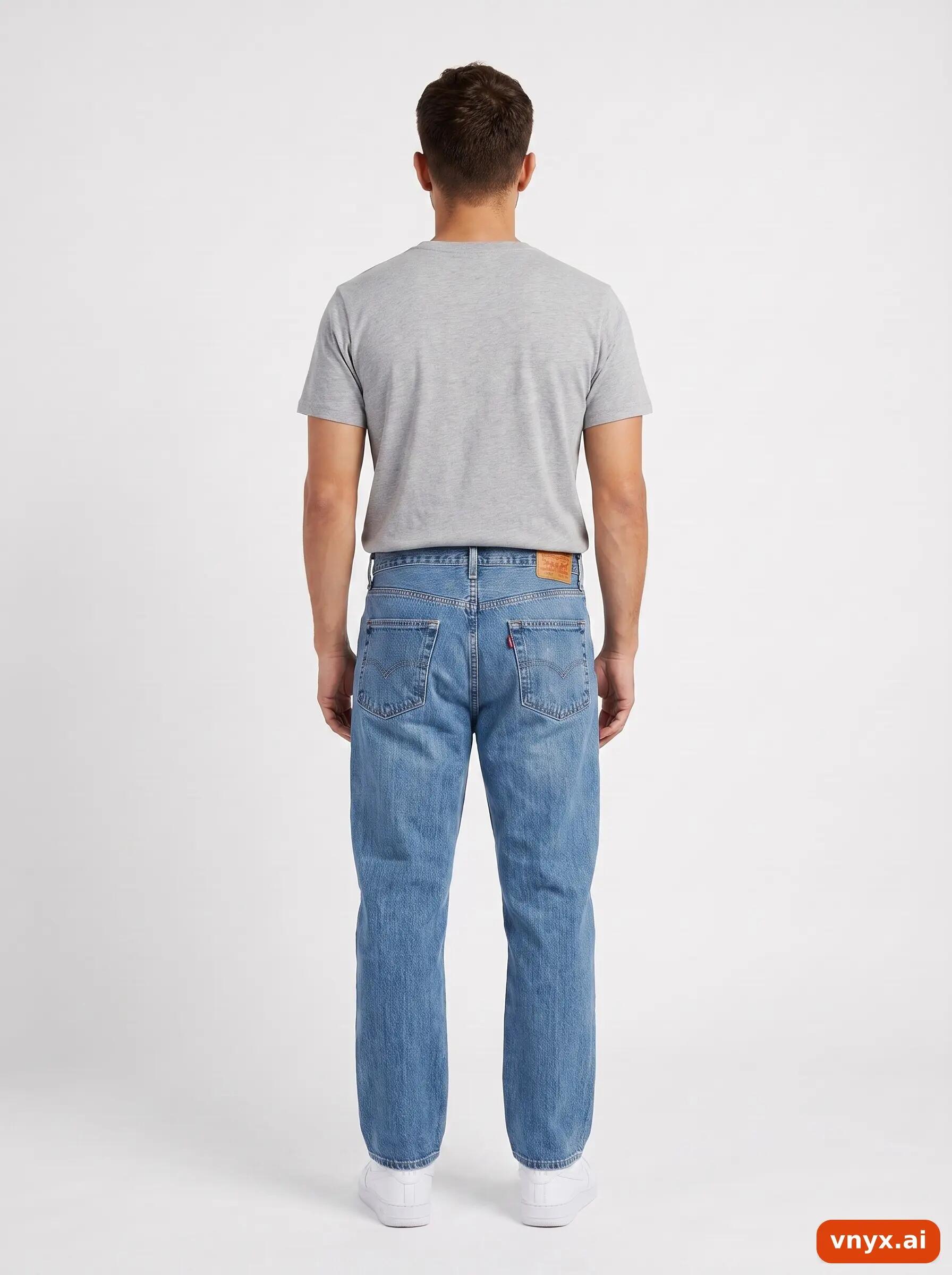 Second Life - Vintage LEVI STRAUSS & CO. Blue Jeans Men W36 L32 4/6