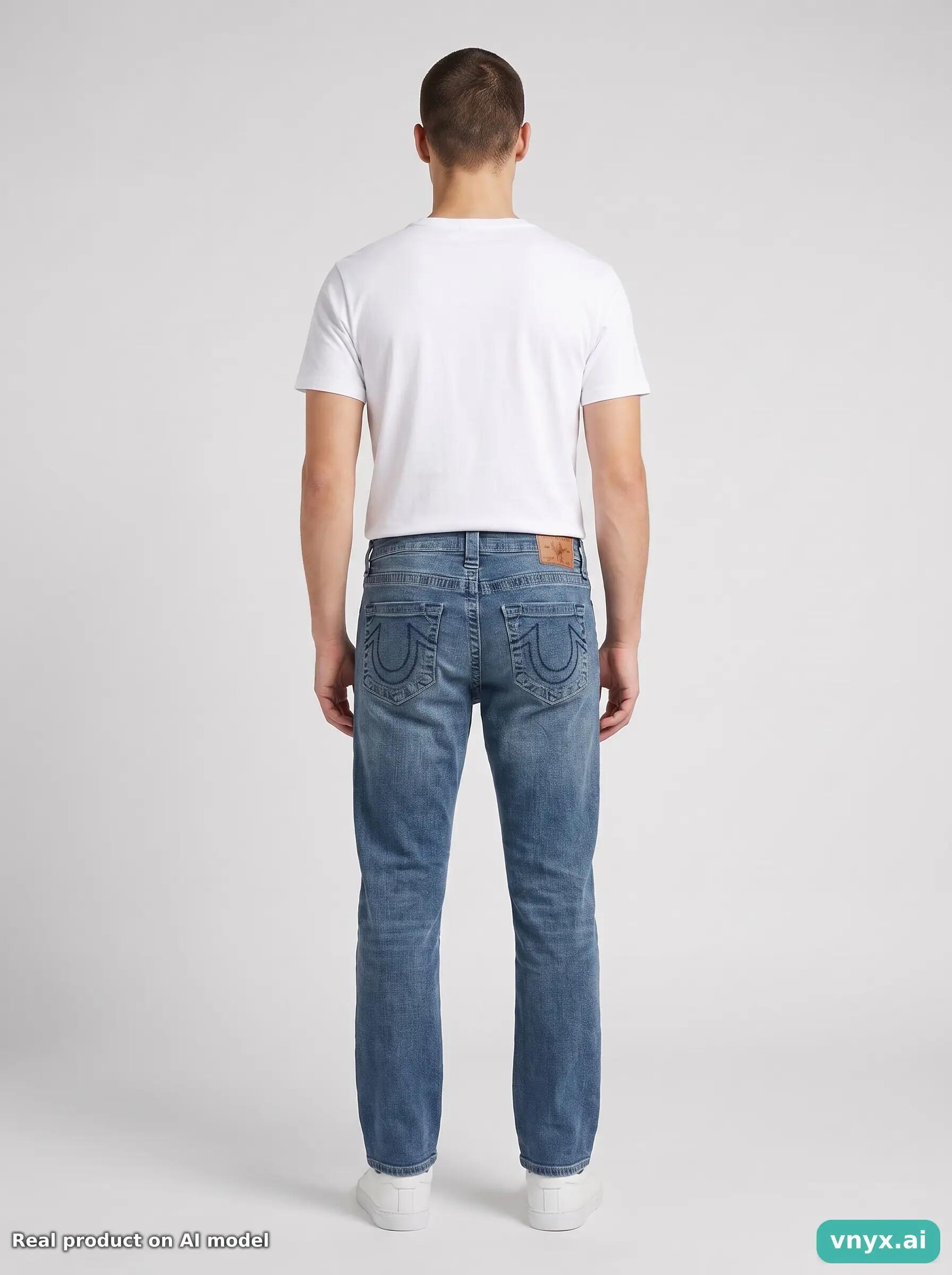 Second Life - Vintage True Religion Dark Blue Jeans Men 29 4/6