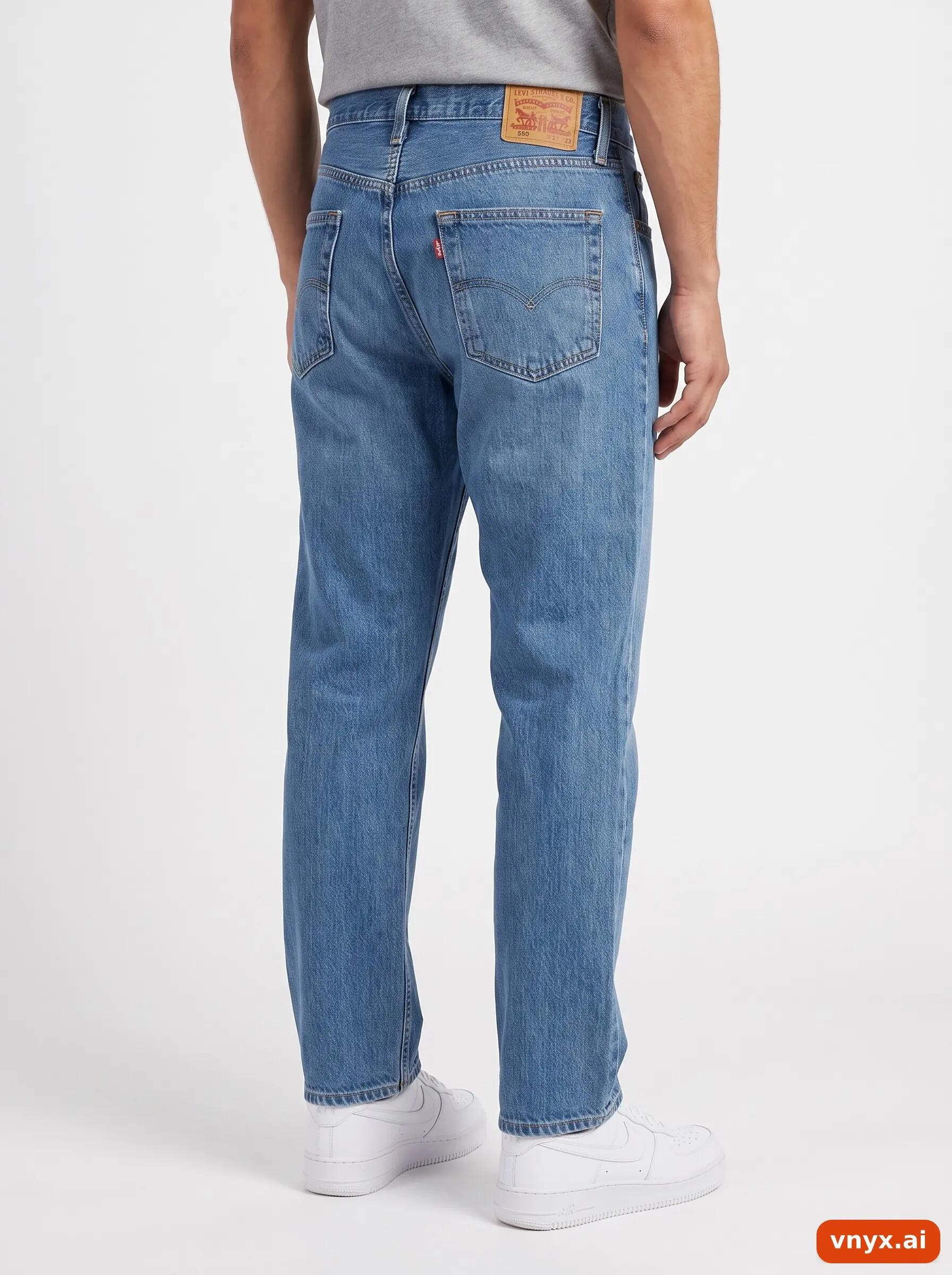 Second Life - Vintage LEVI STRAUSS & CO. Blue Jeans Men W36 L32 2/6