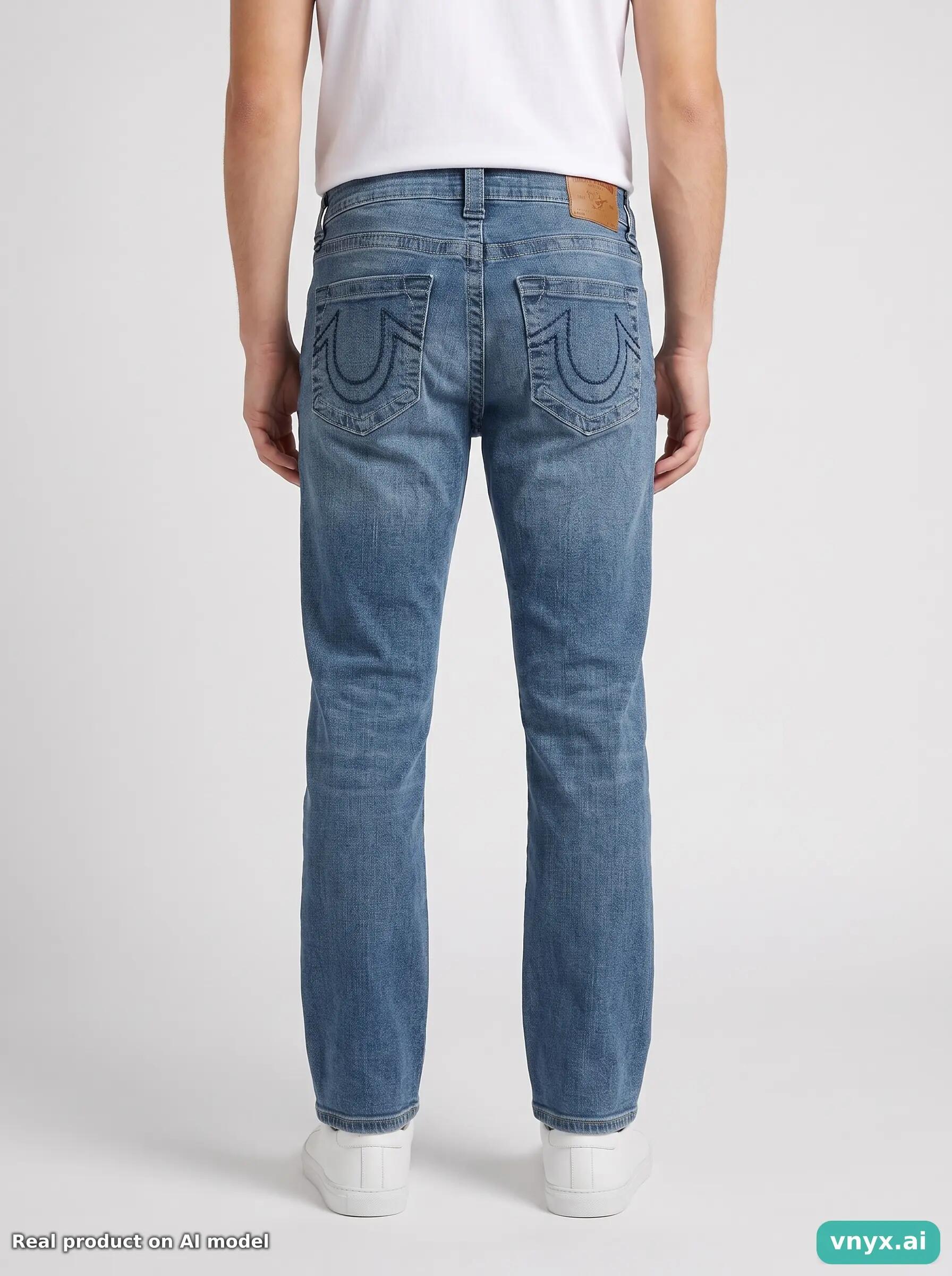 Second Life - Vintage True Religion Dark Blue Jeans Men 29 2/6