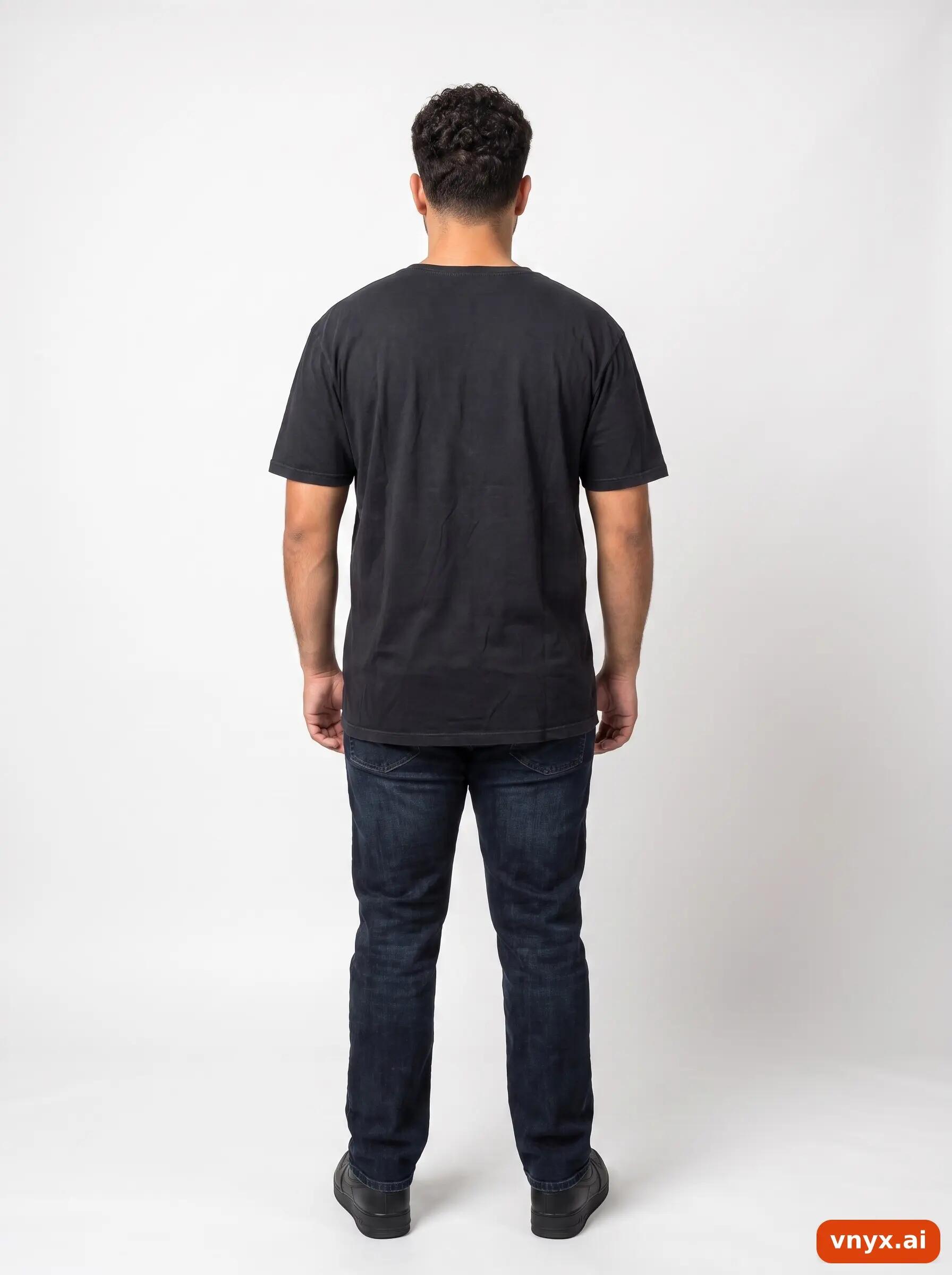Second Life - Vintage Gildan Black T-Shirt Men L 4/6