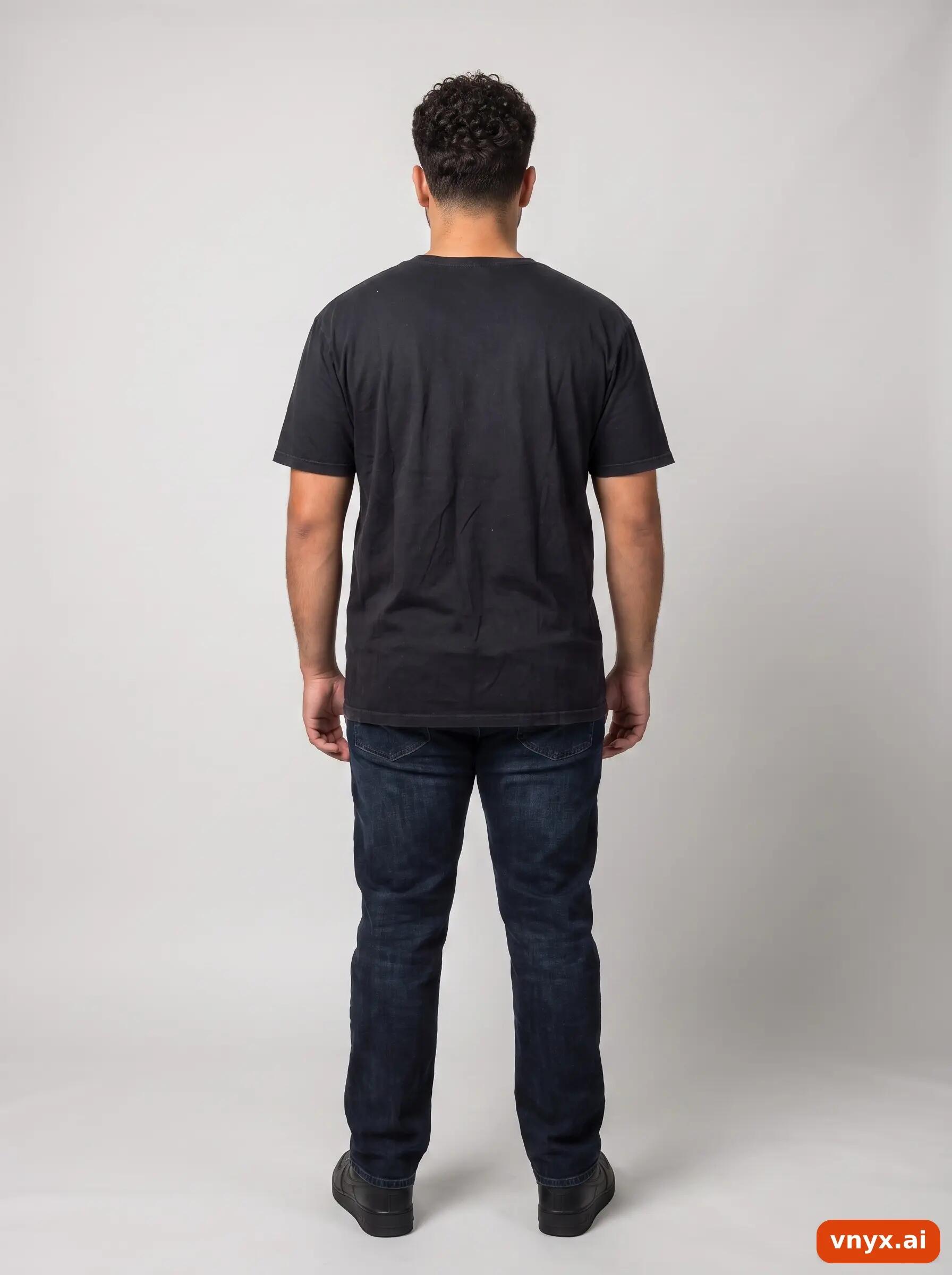 Second Life - Vintage Gildan Black T-Shirt Men L 2/6