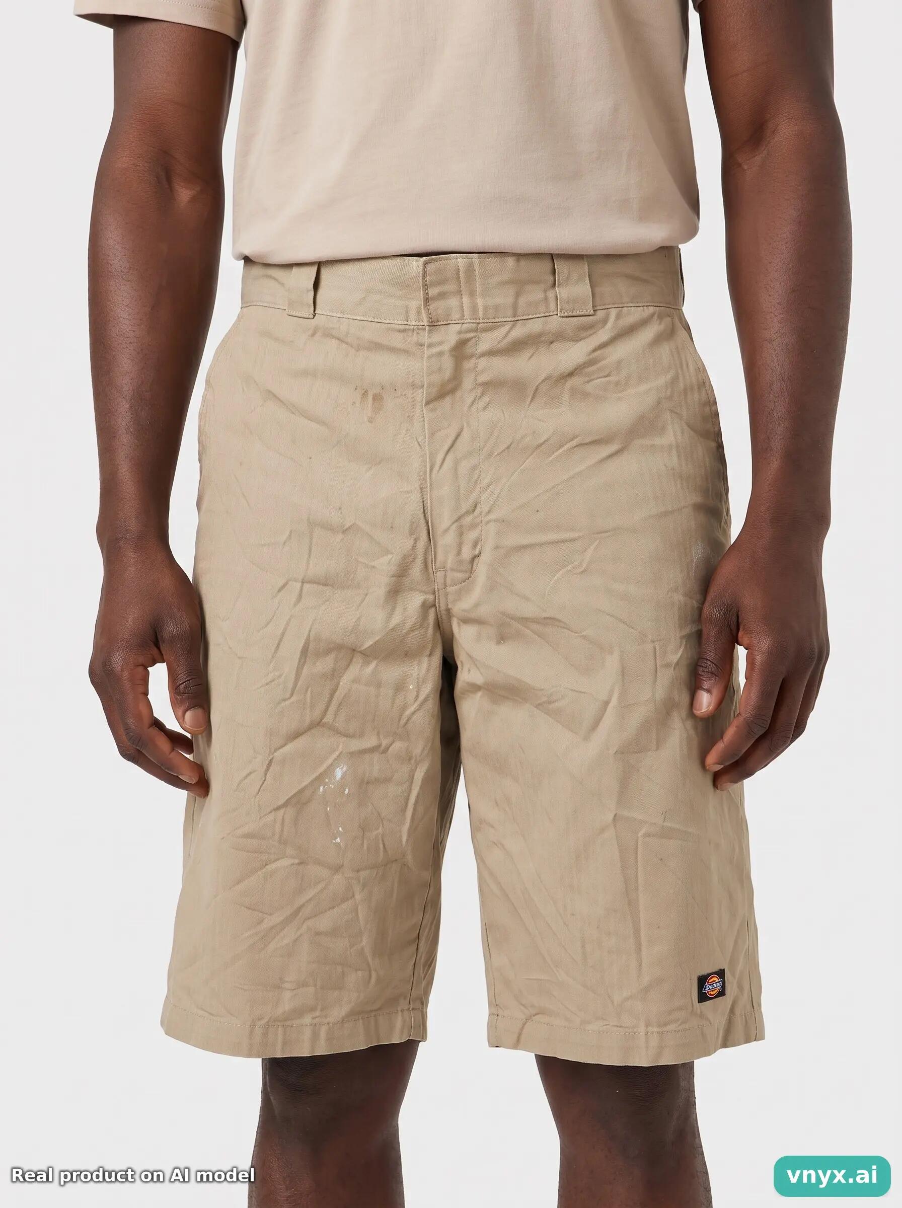 Second Life - Vintage Dickies Khaki Shorts Men W36 6/6