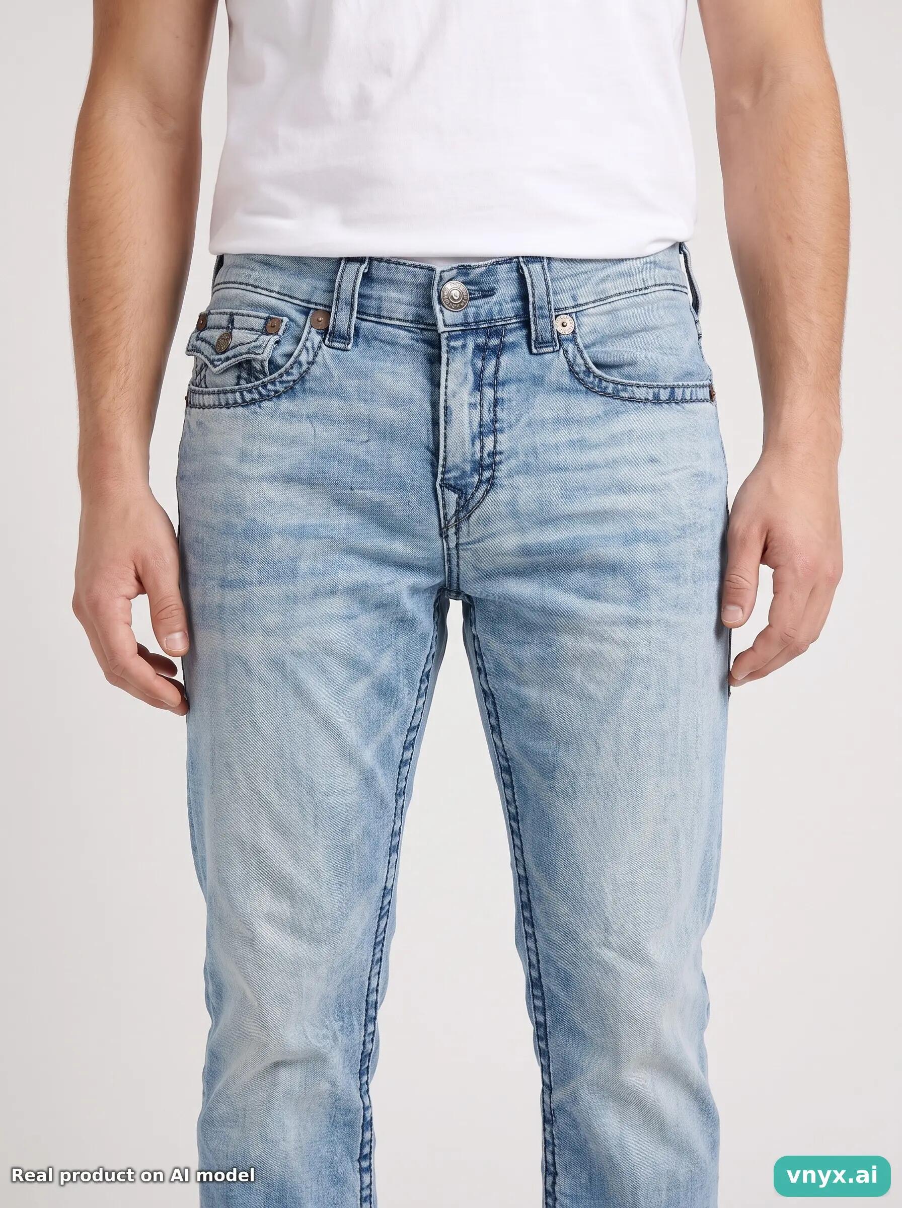 Second Life - Vintage True Religion Blue Jeans for men 6/6