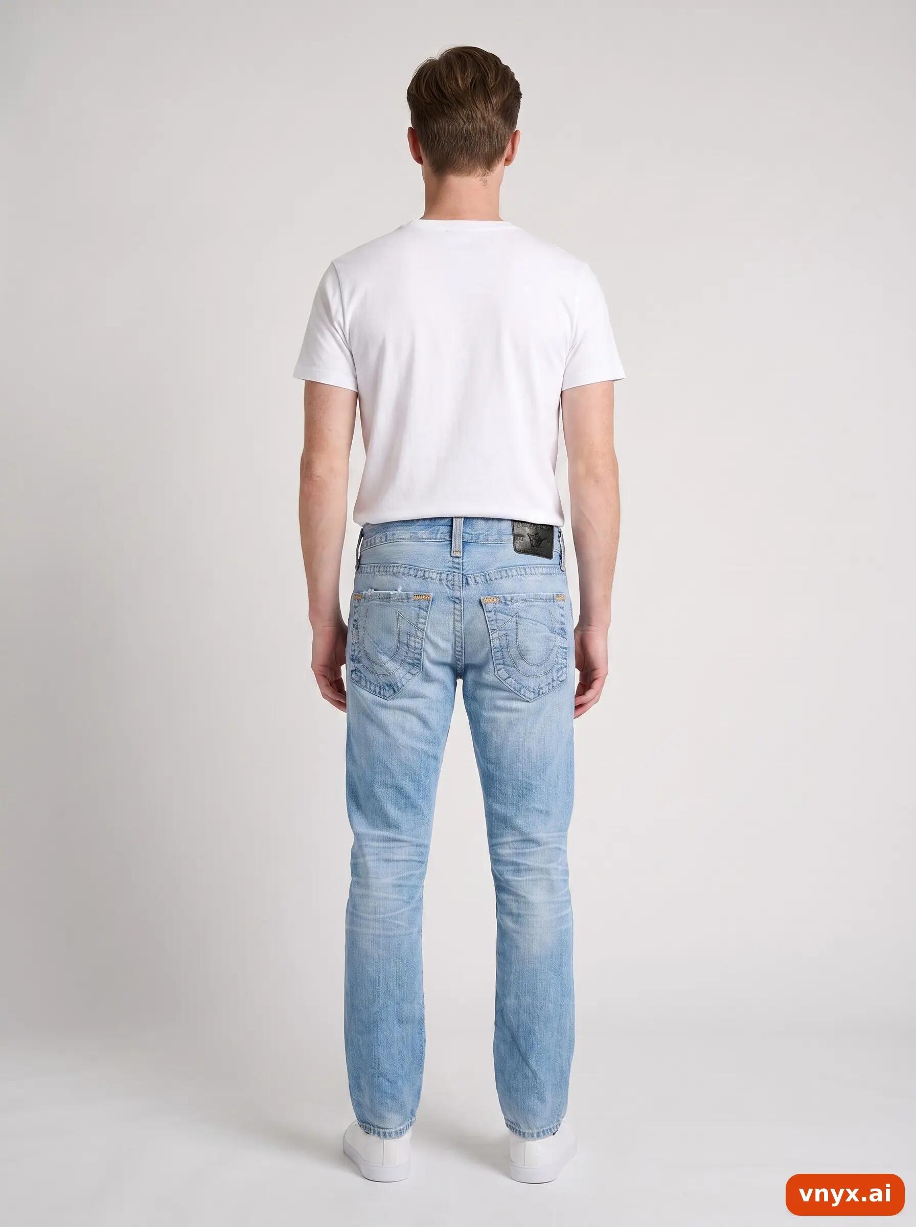 Second Life - Vintage True Religion Blue Jeans Men W28 L32 4/6
