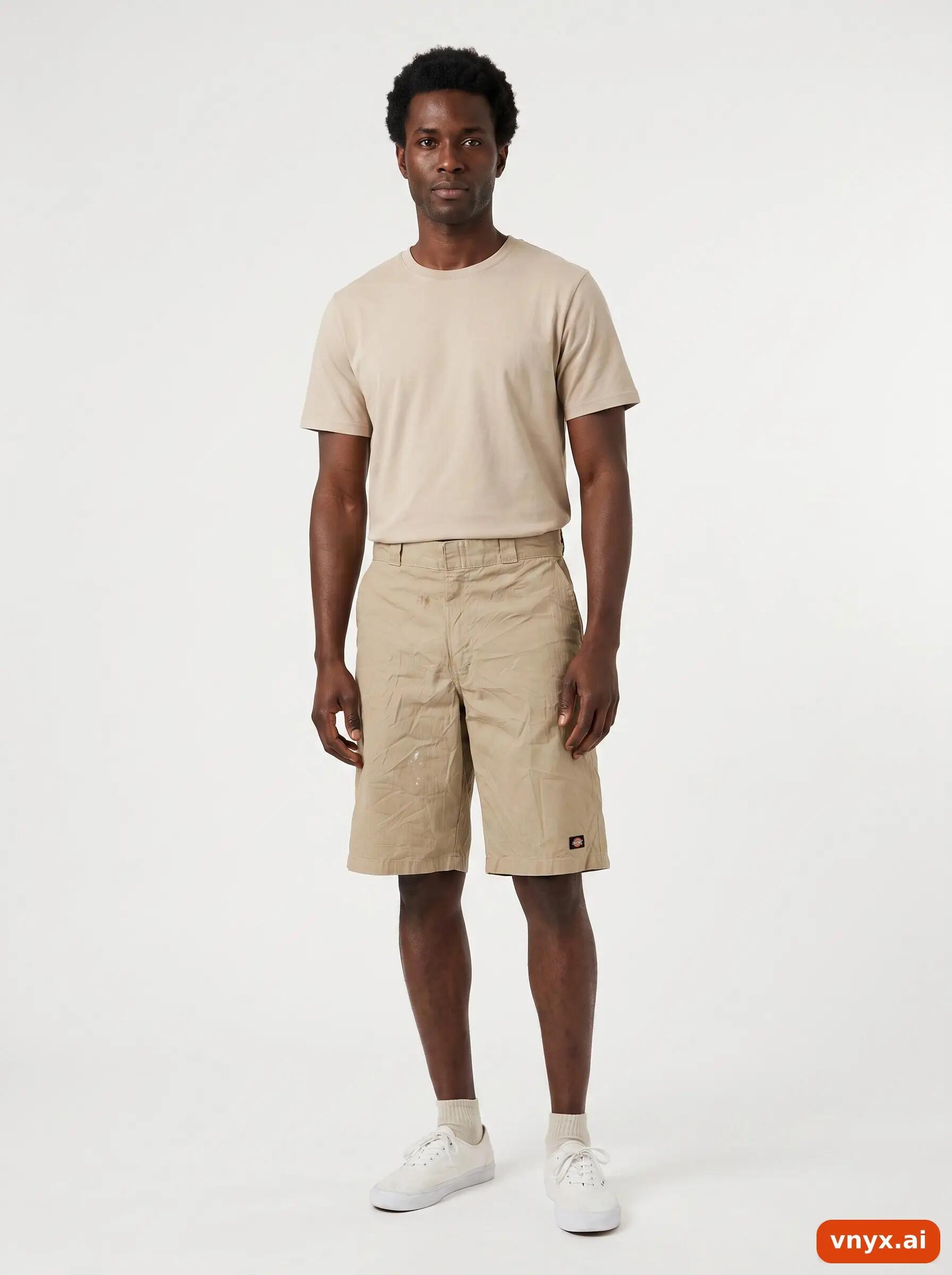 Second Life - Vintage Dickies Khaki Shorts Men W36 3/6