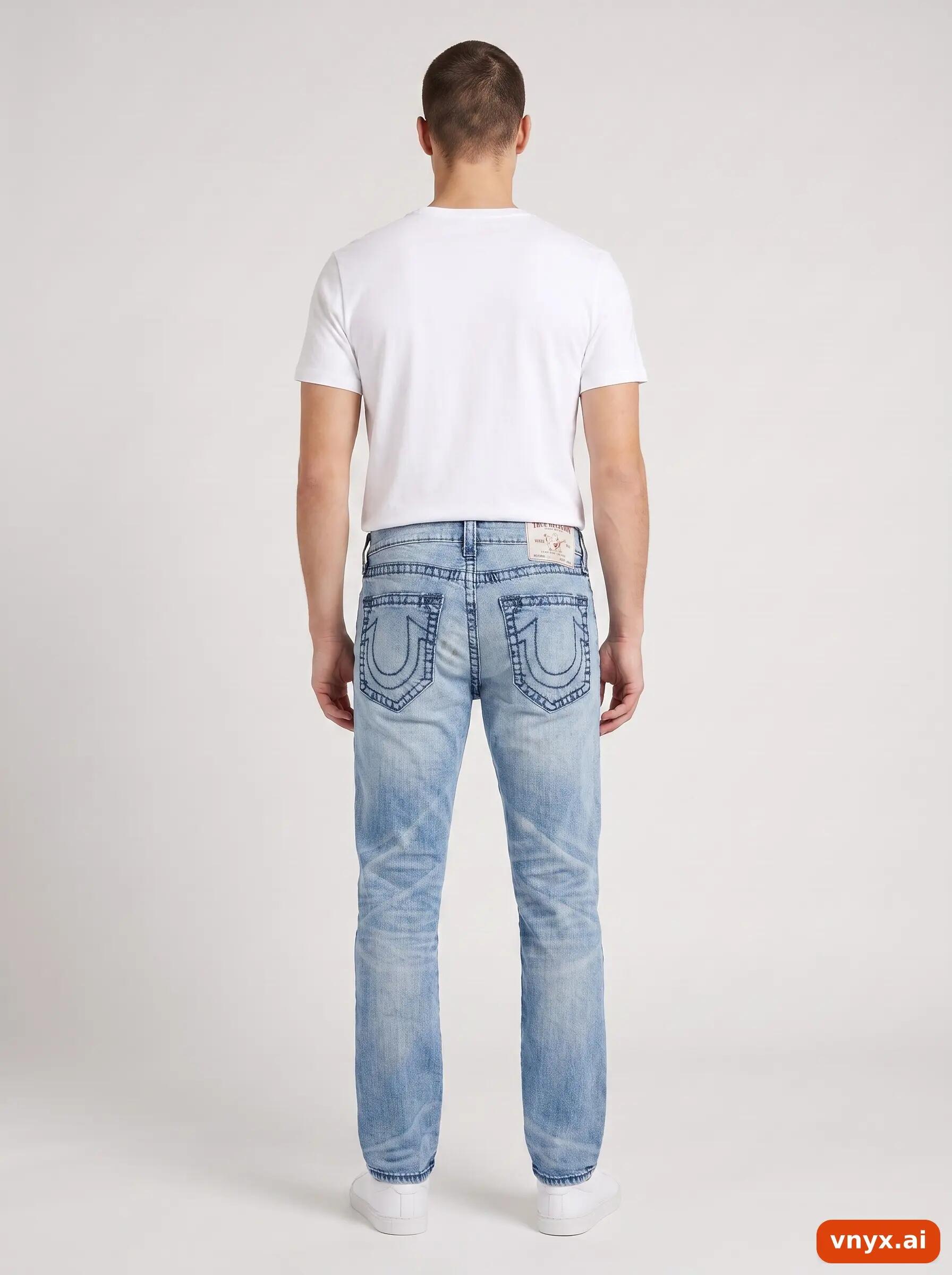 Second Life - Vintage True Religion Blue Jeans for men 4/6