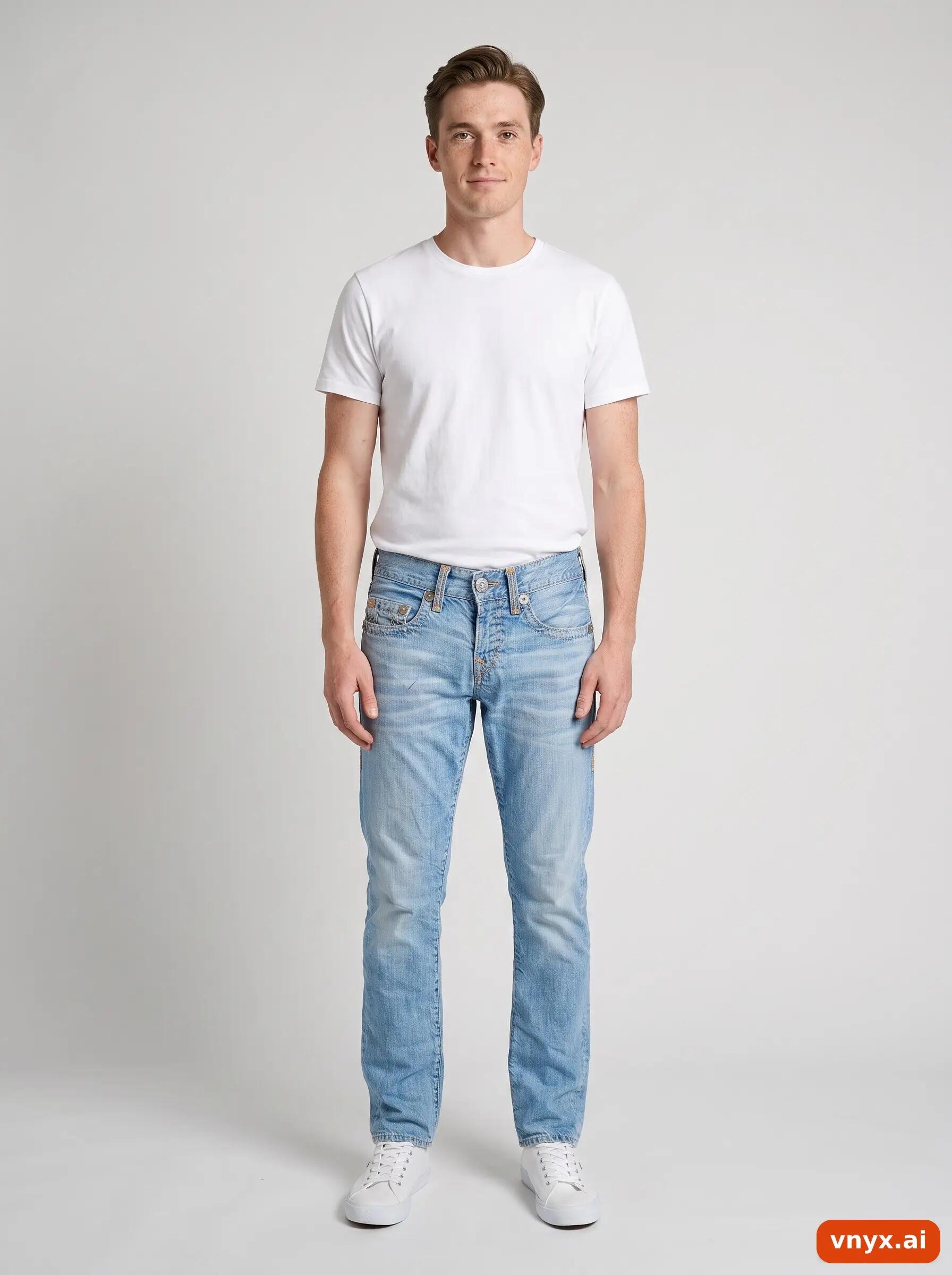 Second Life - Vintage True Religion Blue Jeans Men W28 L32 3/6
