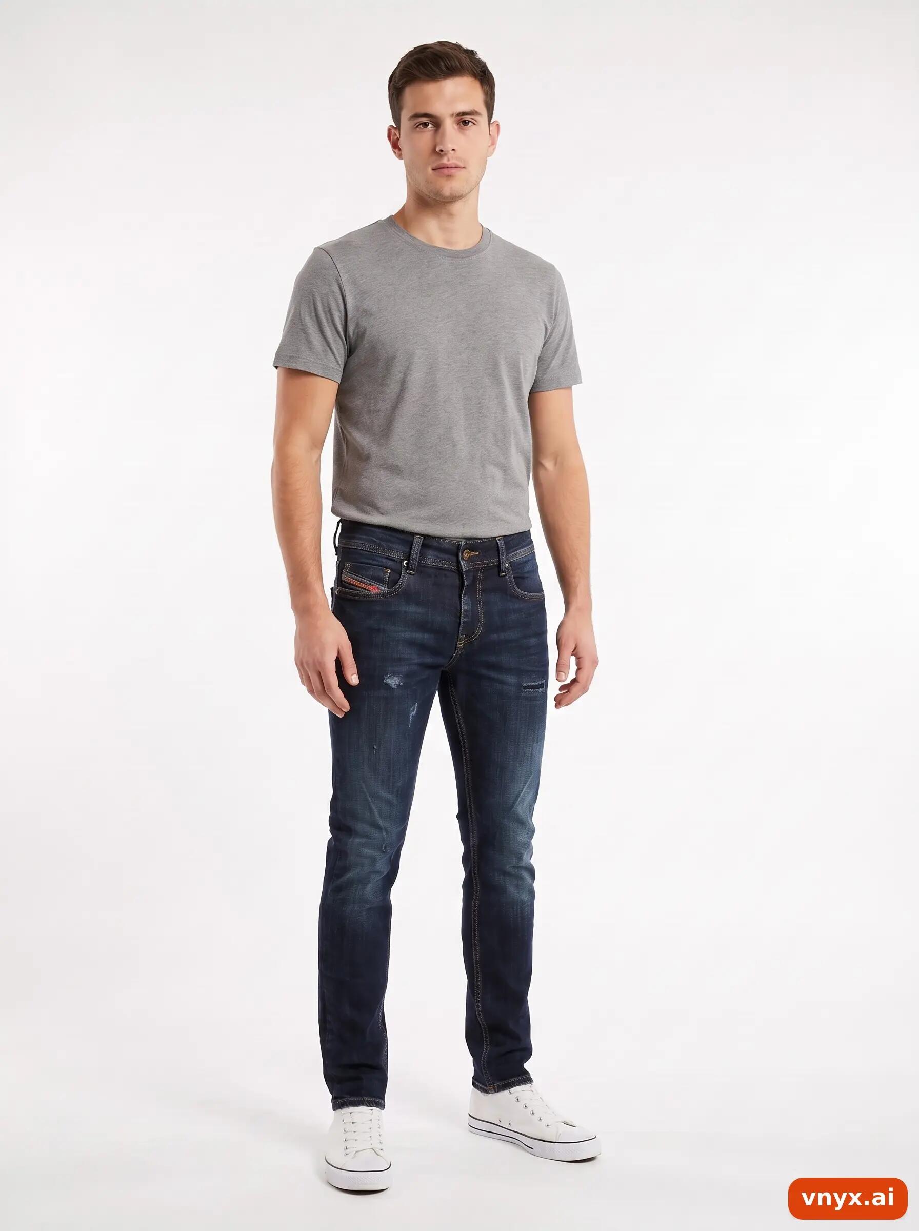 Second Life - Vintage Diesel Blue Jeans Men W21 L31 5/6