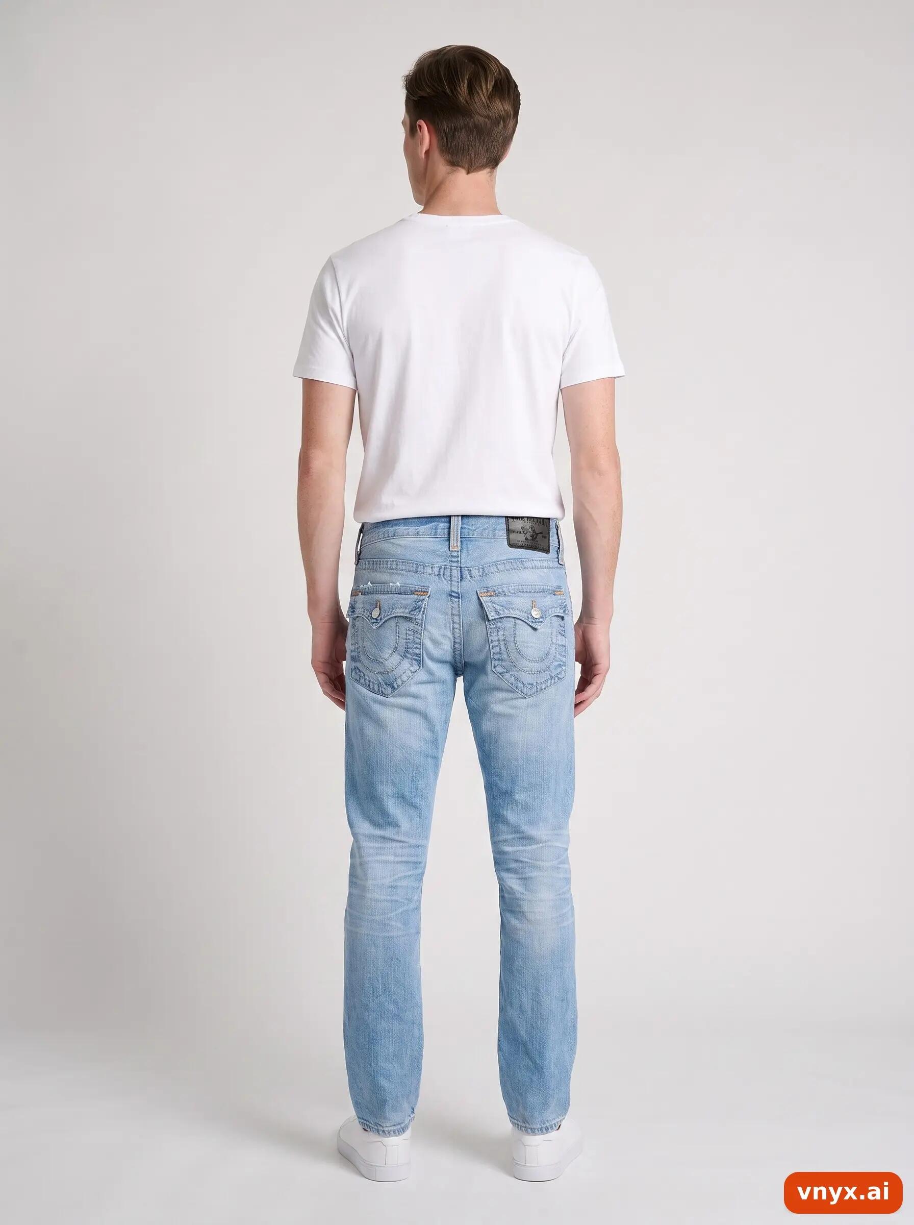 Second Life - Vintage True Religion Blue Jeans Men W28 L32 2/6