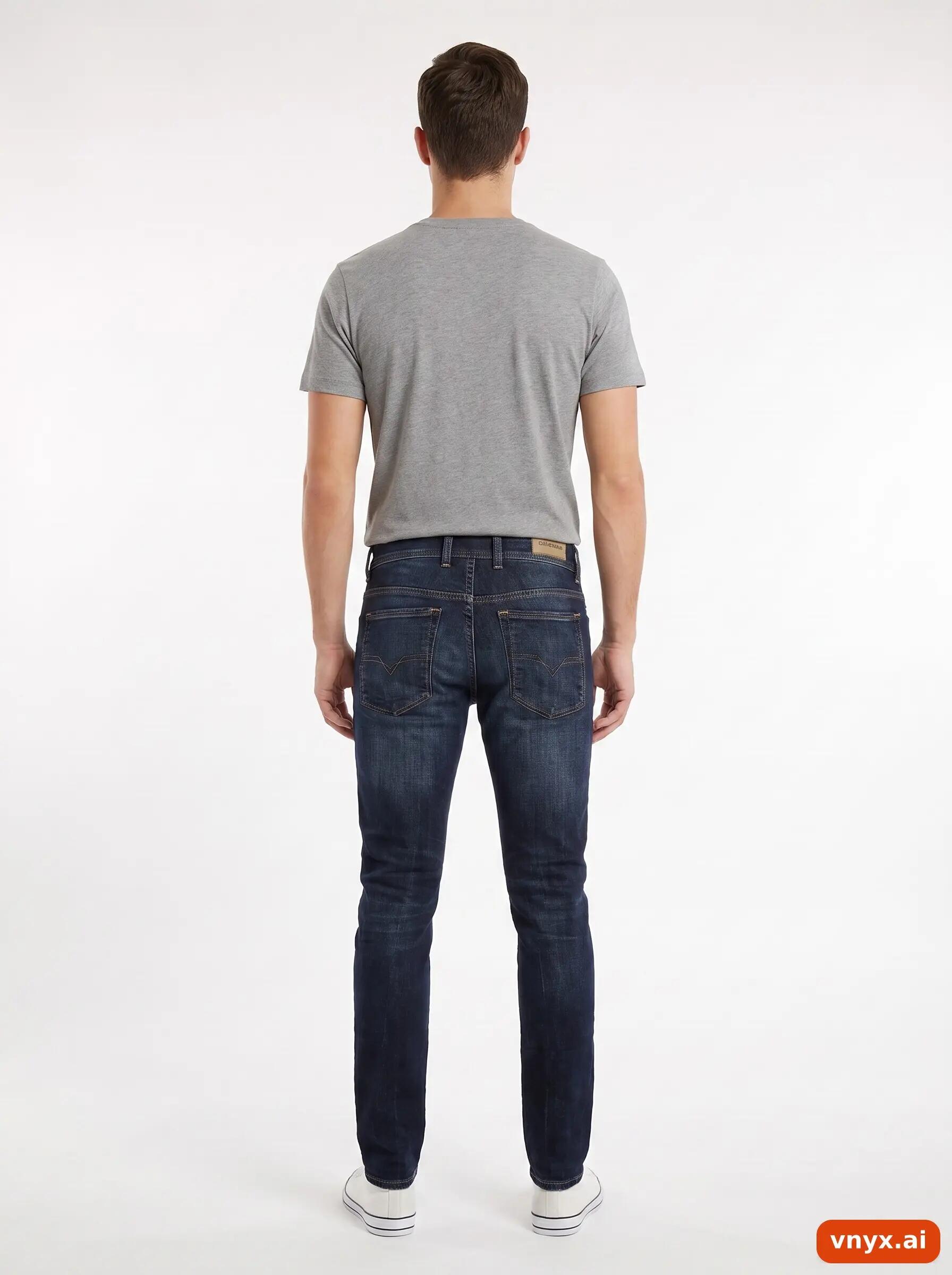 Second Life - Vintage Diesel Blue Jeans Men W21 L31 4/6